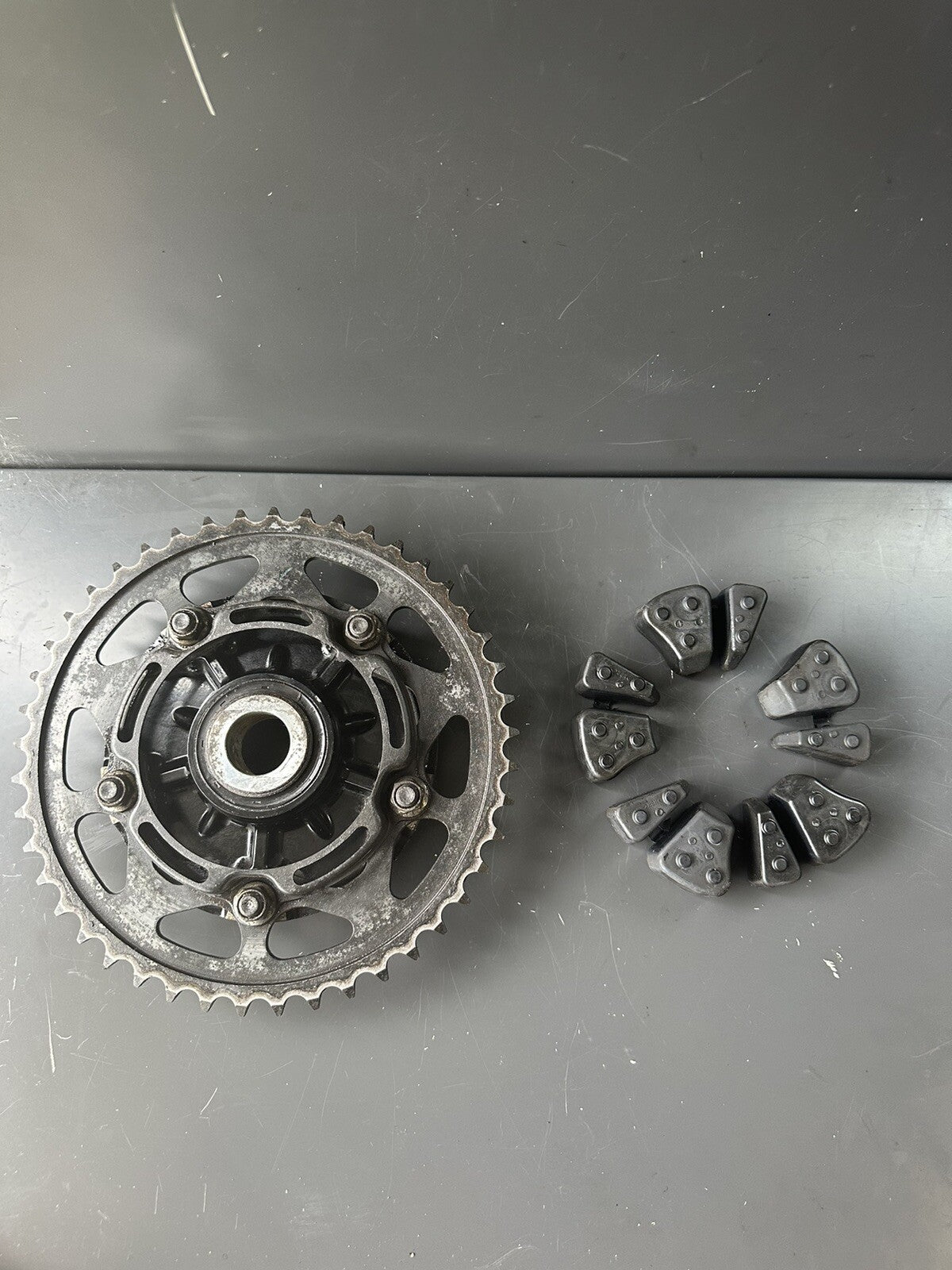 YAMAHA MT-09 SP Rear Hub & Sprocket With Cush Drives 2022 MT09 SP Rear Sprocket