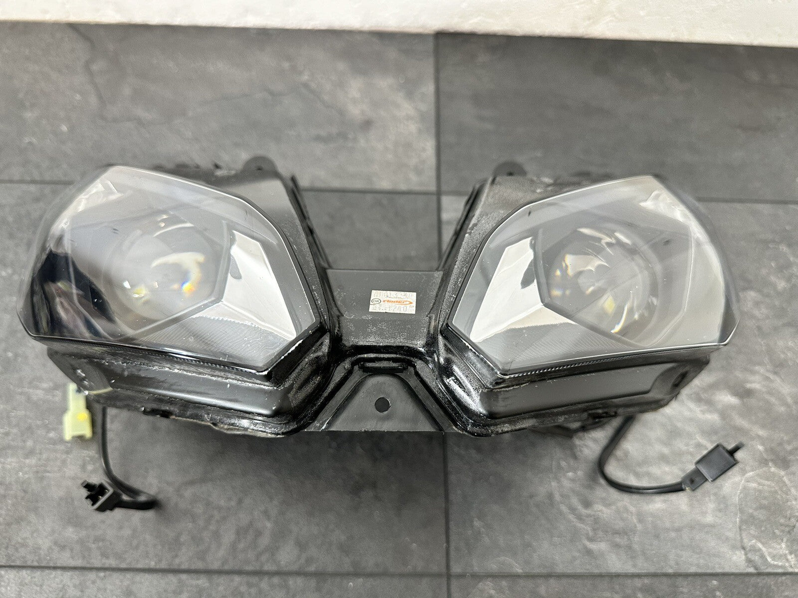 Kawasaki ZX6R 636 ABS 2016 Headlight Cluster Lights 8655 Miles 2013-2015 OEM