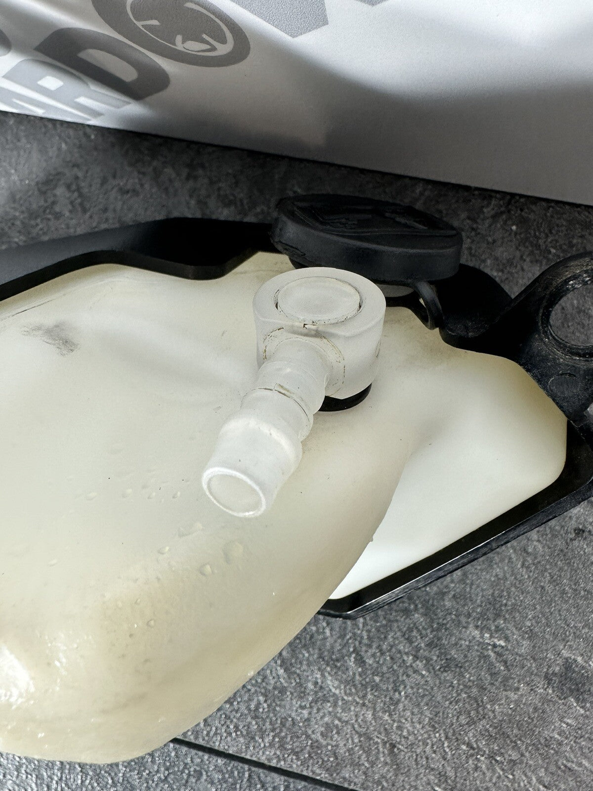 Triumph Street Triple 765 RS 2018 Coolant Expansion Tank 15244 Miles 2017-2020