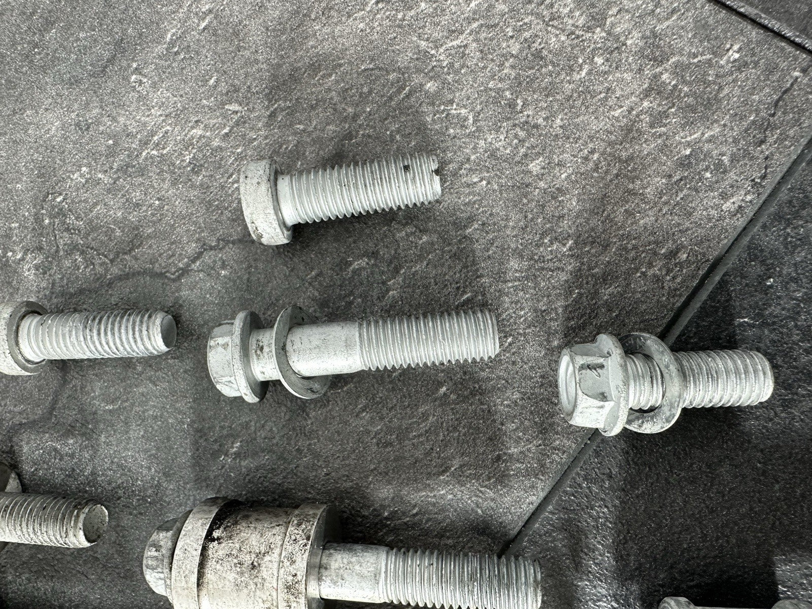 Aprilia RS660 2021 Engine Mount Bolts Frame Bolts Only 6220 Miles 2022-2025 OEM