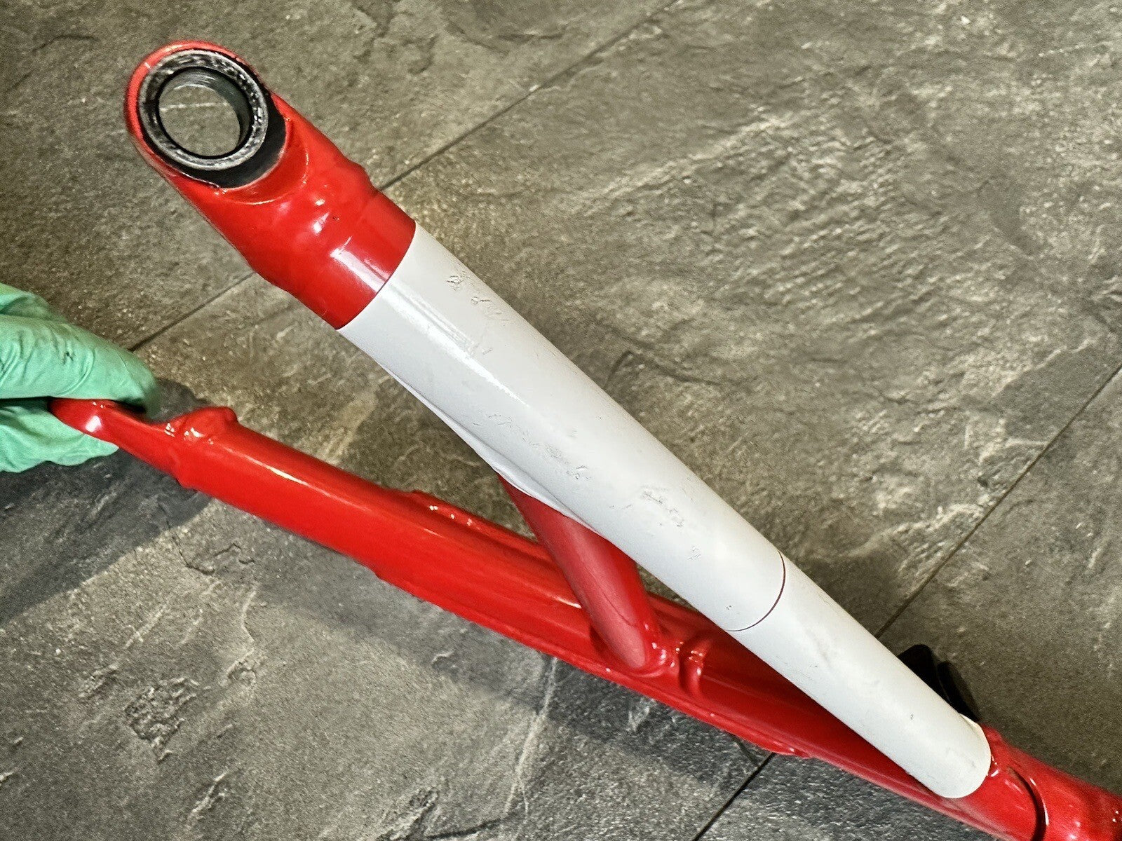Ducati Multistrada V4 Pikes Peak 2022 Subframe Left Side Rear Frame Red 2023 OEM