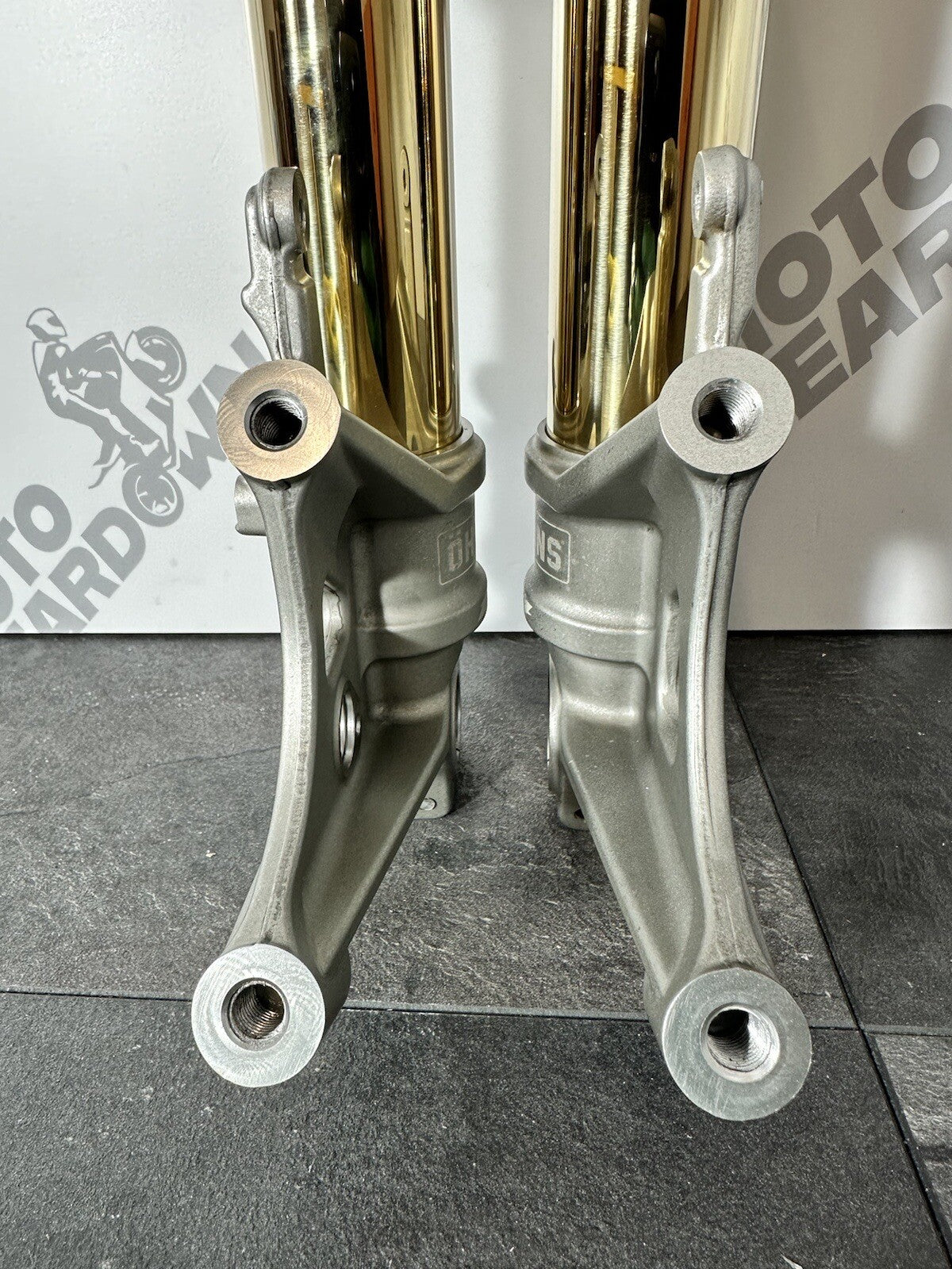 Aprilia Tuono V4 1100 Ohlins Front Forks Suspension 9105 Miles Ohlins Forks OEM