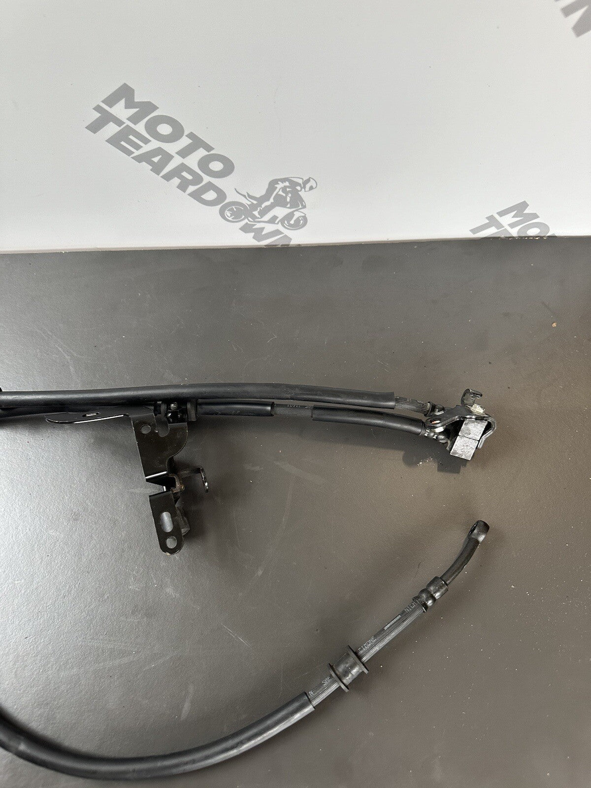 Yamaha MT09 Front Brake Hoses MT-09 Front Brake Hoses ABS HOSES 2017-2020 OEM
