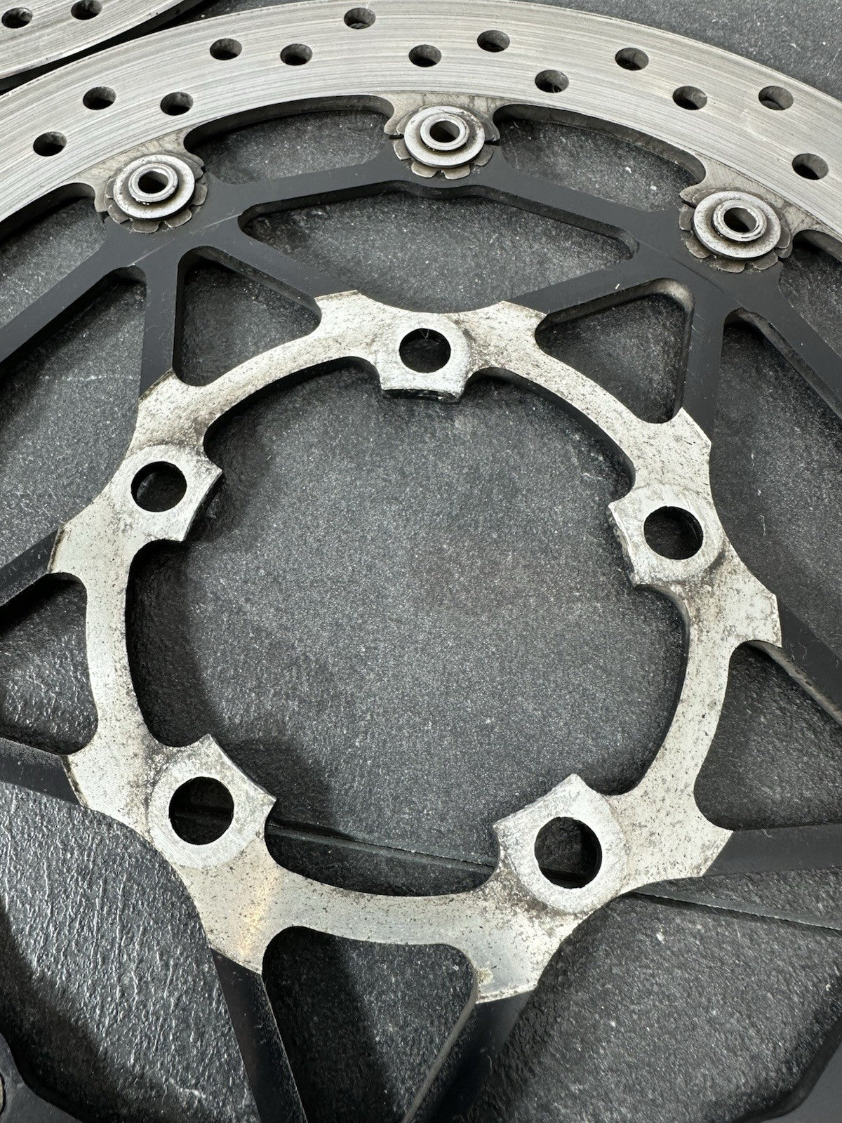 Triumph Street Triple 675 R 2015 BREMBO Front Brake Discs 2013-2016 16470 Miles