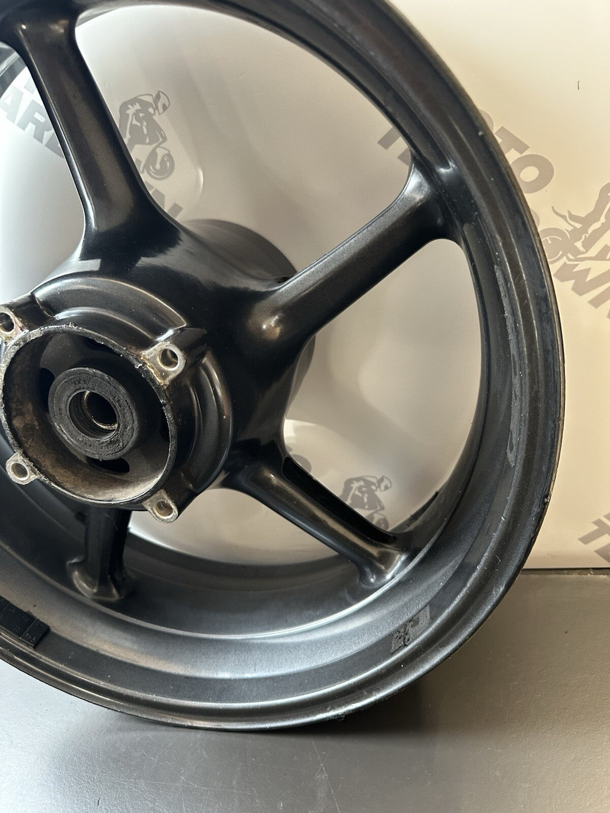 TRIUMPH STREET TRIPLE 675R Rear Wheel 675R Rear Rim OEM 2011 675R Rear Wheel