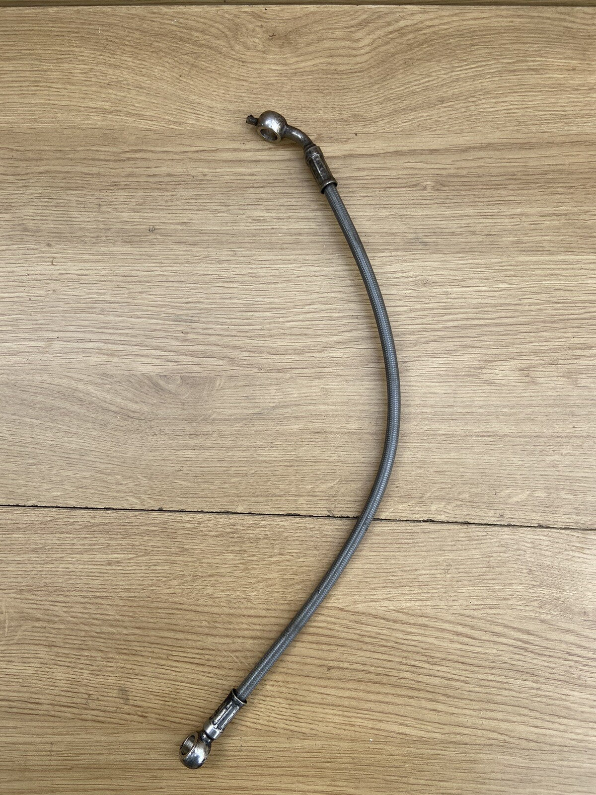 Triumph Street Triple 765 RS Braided Front Hoses ABS 2017 OEM 2021513 2021514