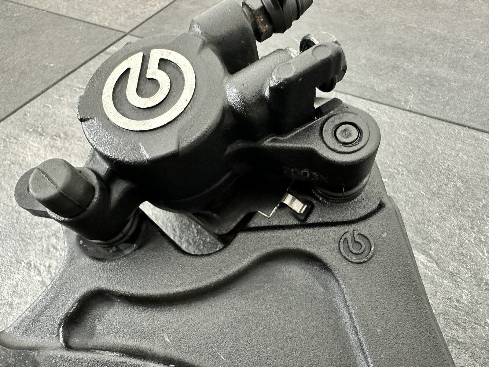 Triumph Street Triple 765 RS 2017 BREMBO Rear Caliper 12184 Miles 2018-2021 OEM