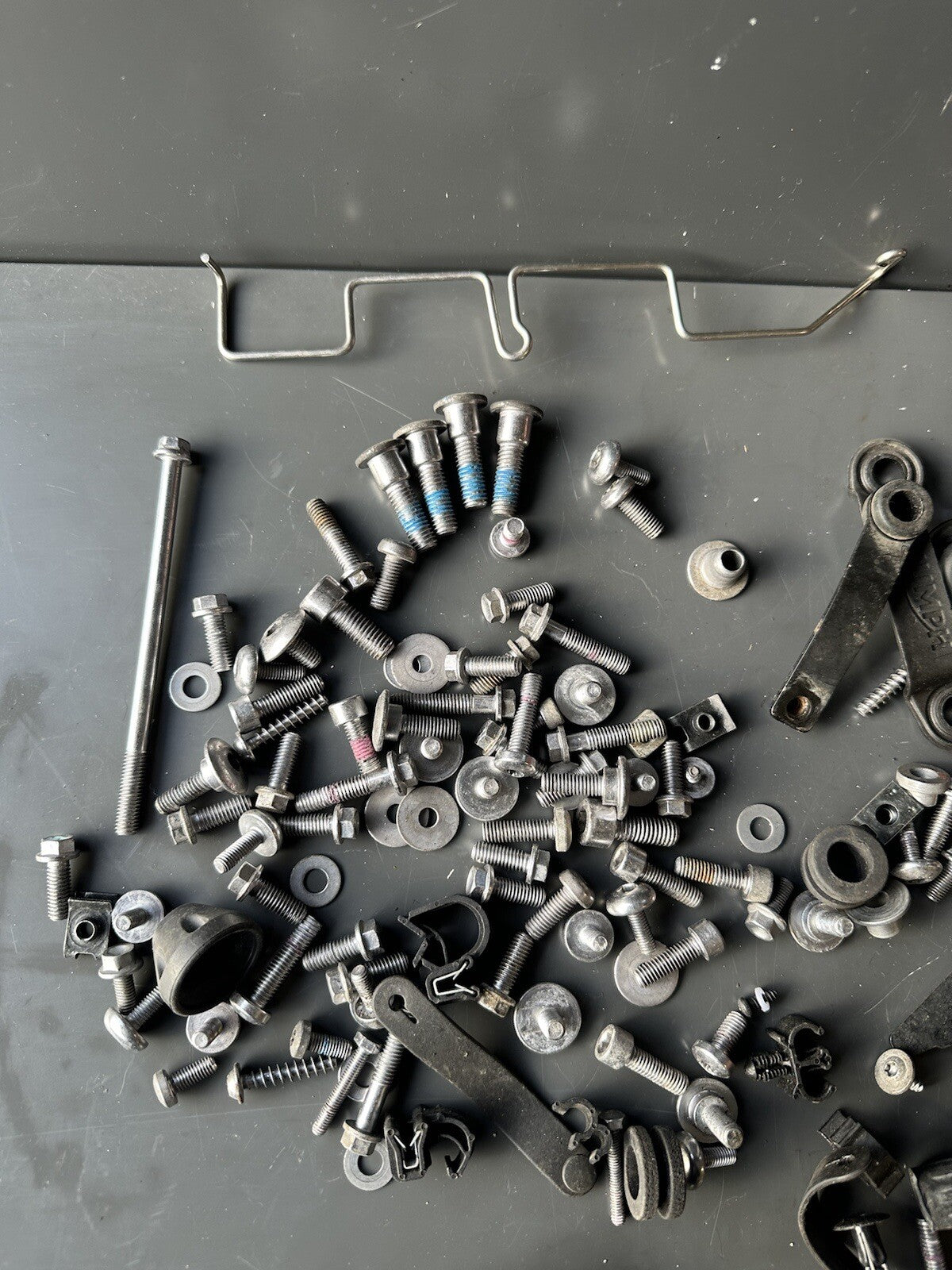 Triumph Street Triple 765R Bolts Various Job Lot Mixed Nuts Bolts Brackets 2017