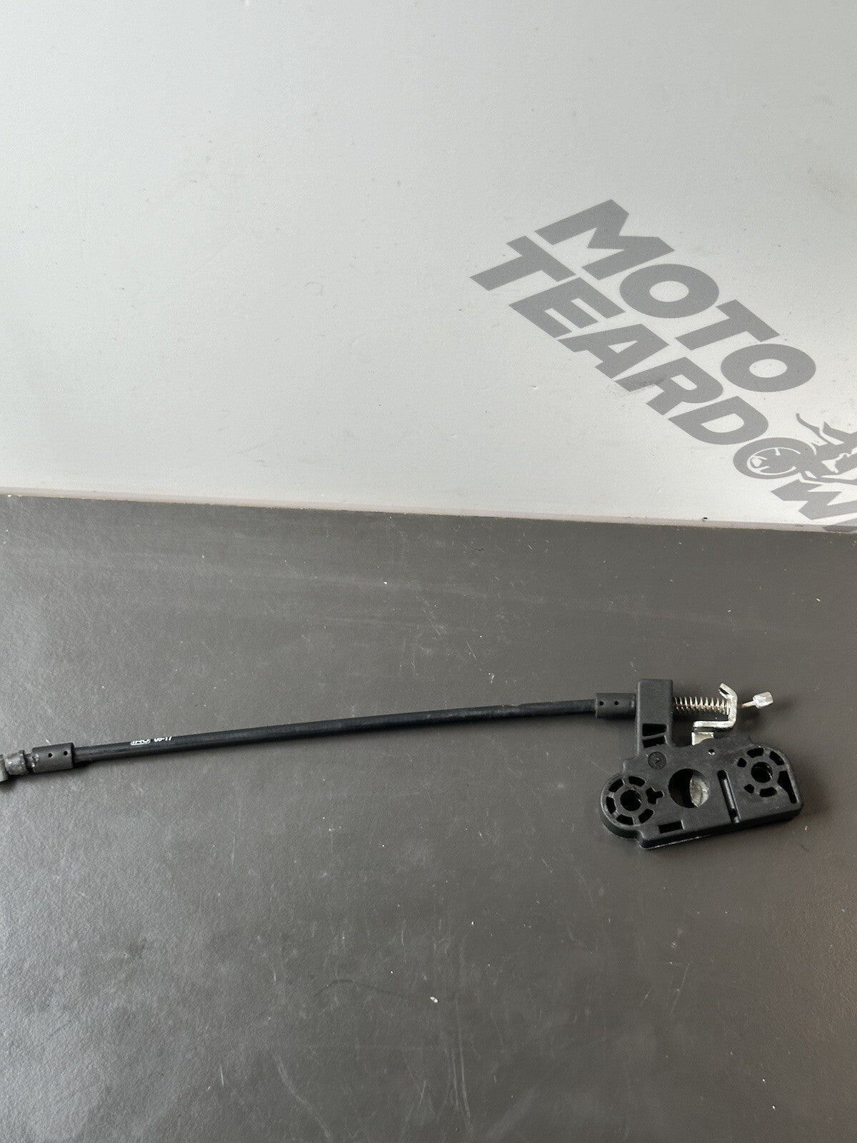 Aprilia RSV4 Tuono V4 Seat Latch Catch Cable Mechanism 2017 OEM SEAT CABLE