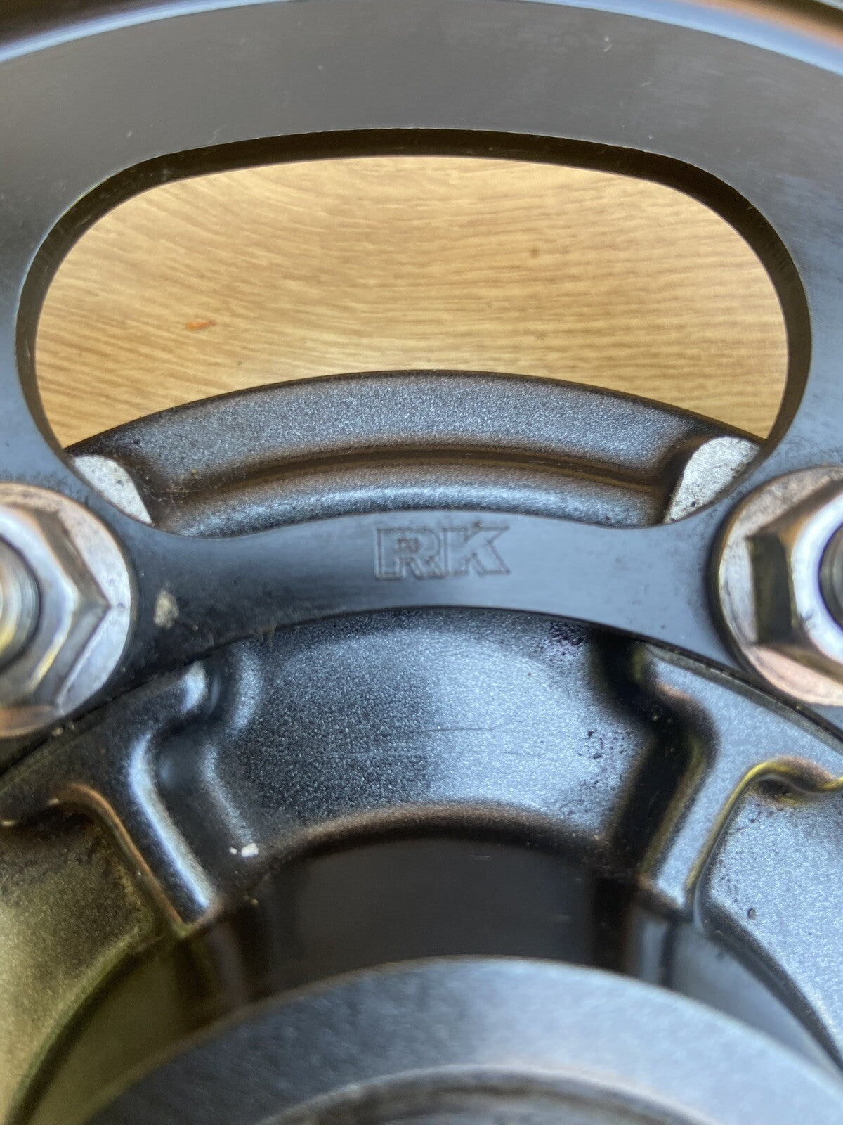 Triumph Street Triple RS 2017 4243 miles rear sprocket carrier And Cush Drives