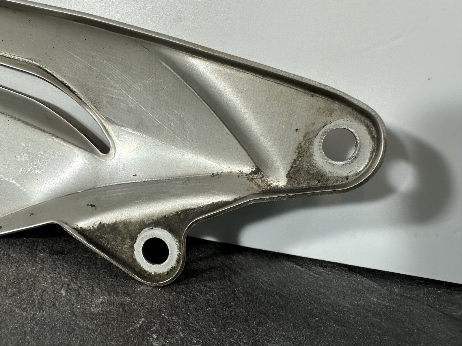 Triumph Street Triple 675 R 2015 Left Heel Plate 2013-2016 16470 Miles OEM