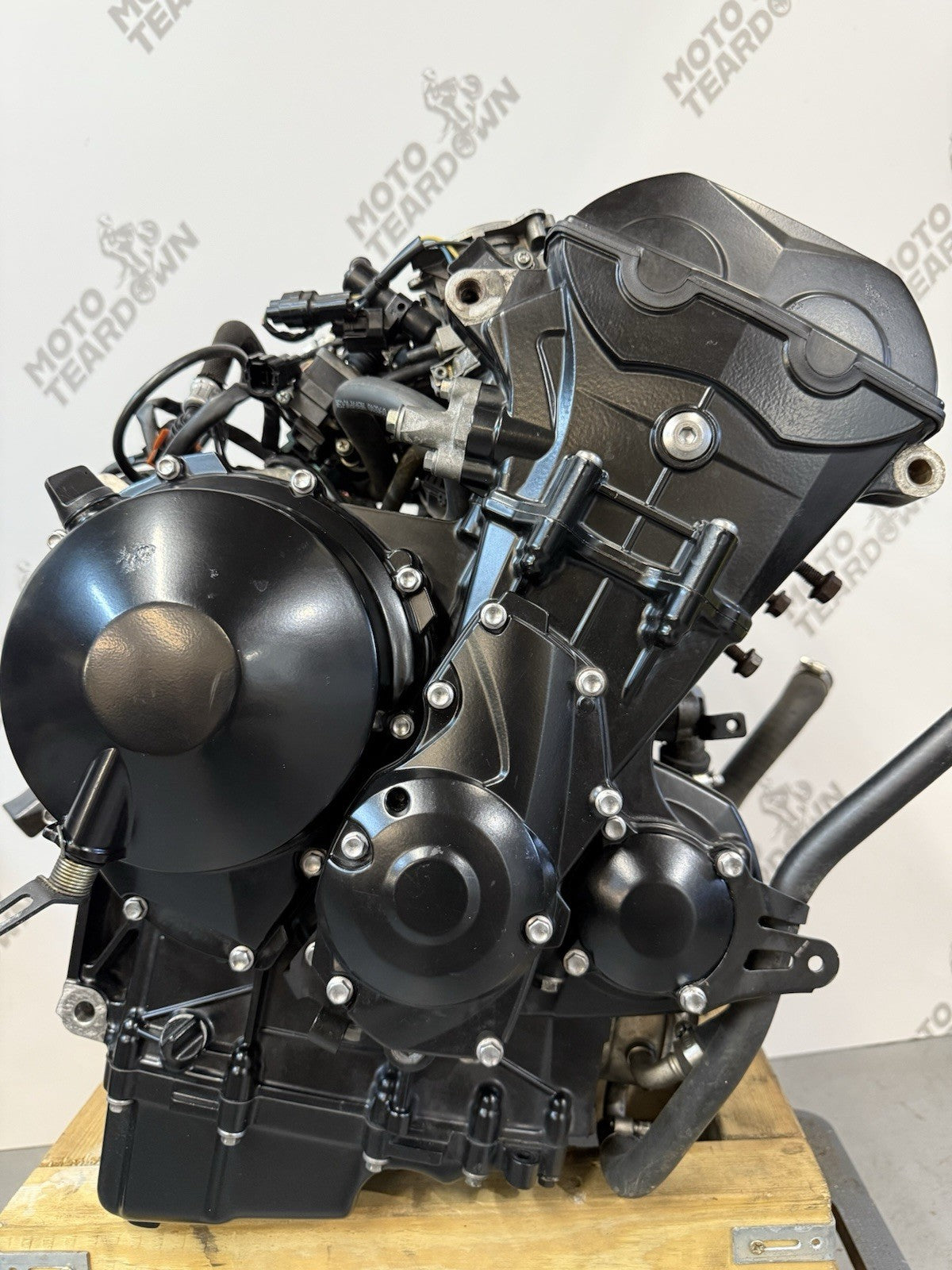 Triumph Street Triple 675R Engine 17,009 MILES 2010 675R Engine And Wiring Loom