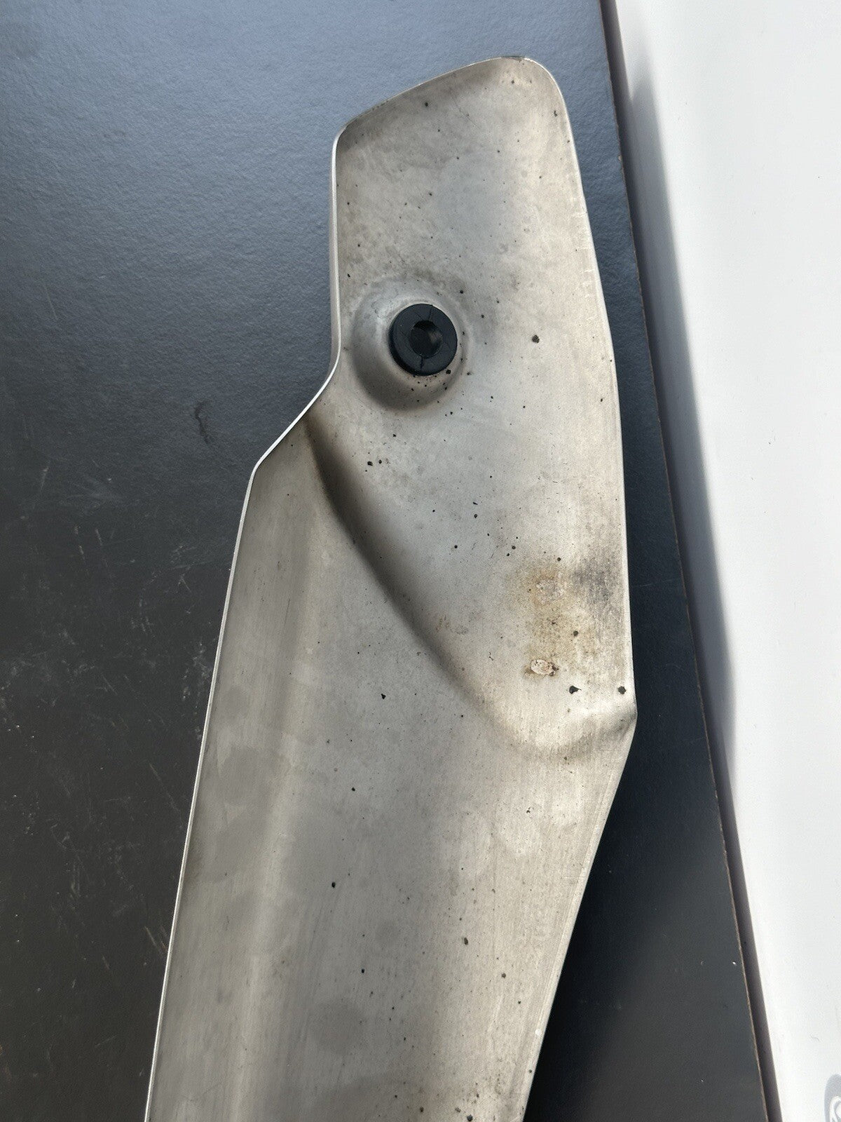 Triumph Speed Triple 1050RS 2019 2020 exhaust shield Exhaust Heat Shield OEM