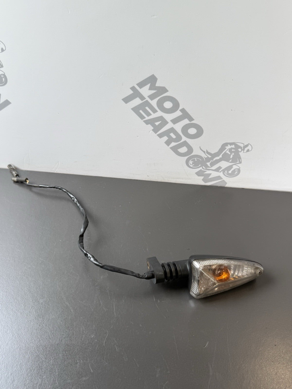 Triumph Street Triple 675R Indicator Assembly 2013-2016 OEM *SMALL CRACK* OEM