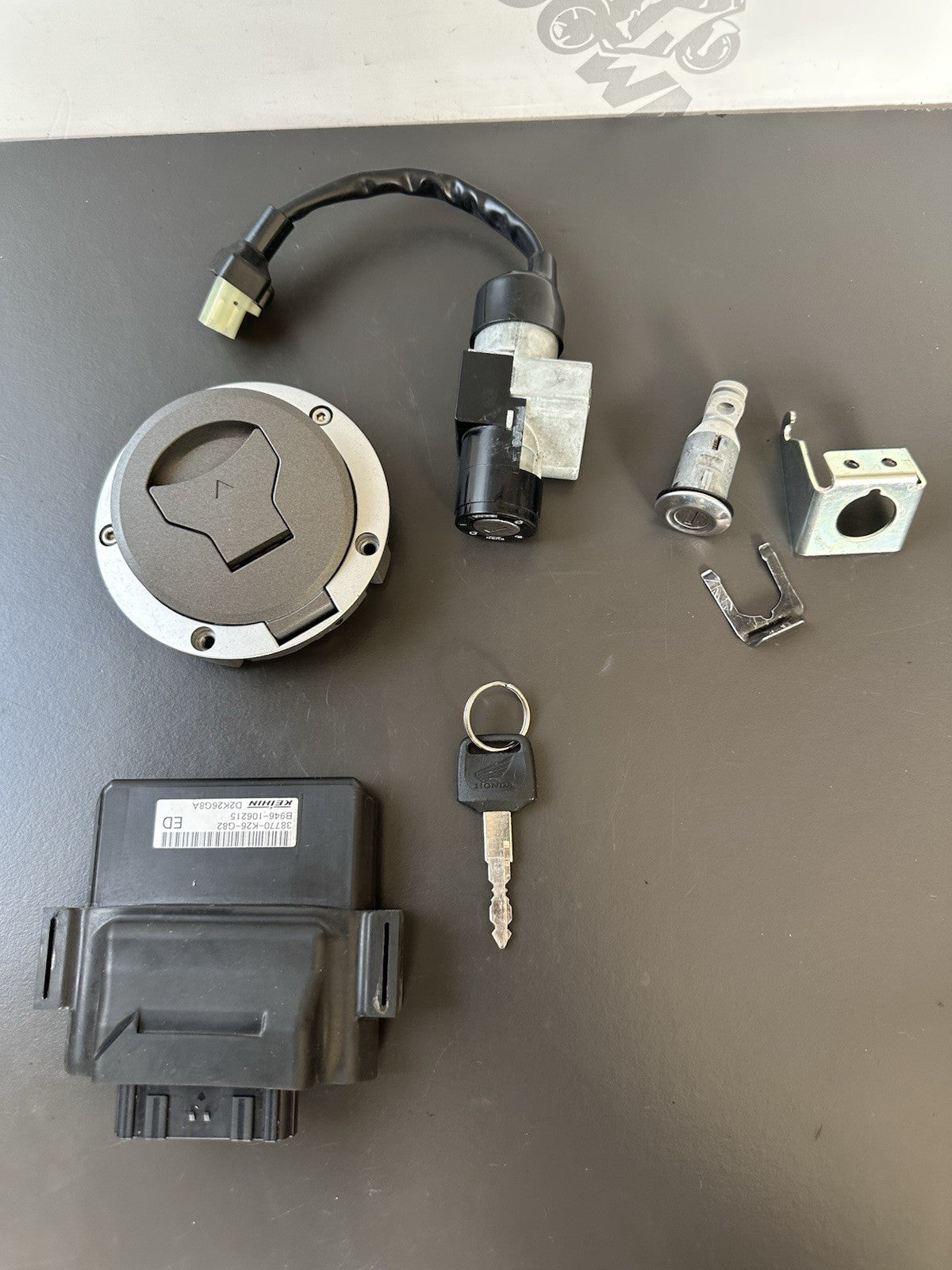 HONDA Grom MSX 125 LOCK SET 2023 Lock Set With ECU 2021-2024 GROM LOCK SET OEM