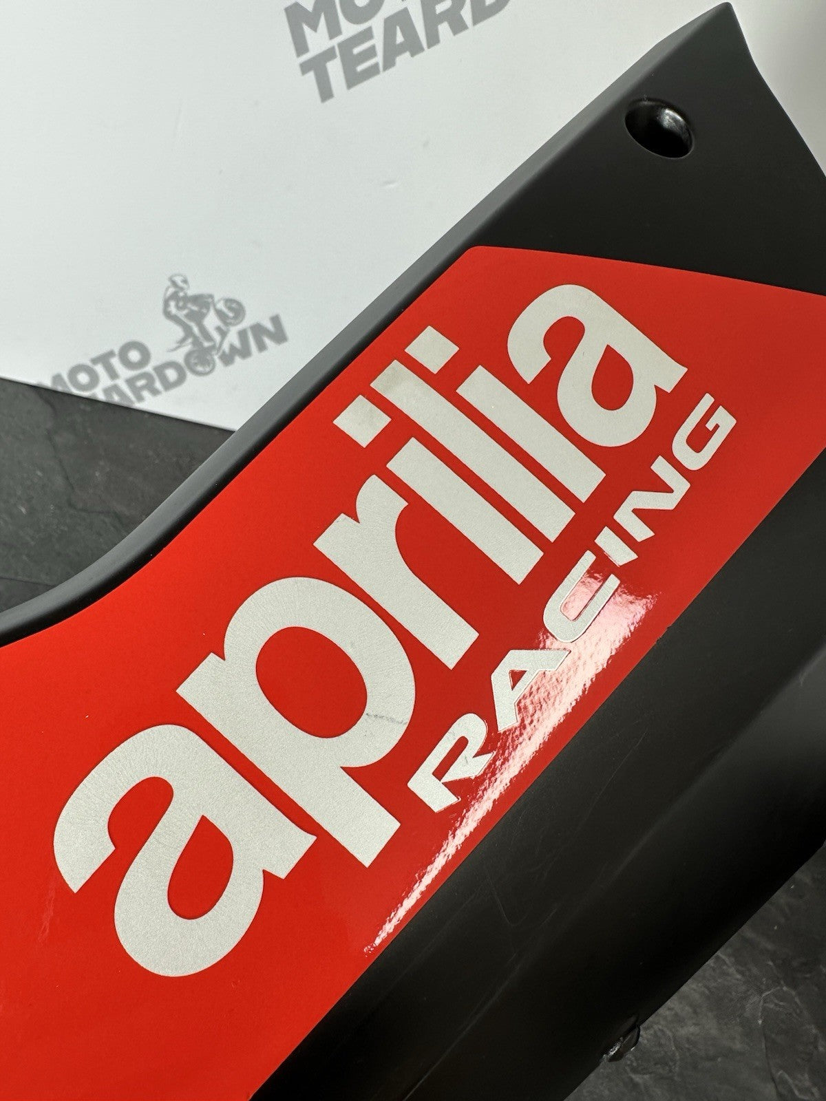 Aprilia RS660 2021 Belly Pan Fairing Engine Spoiler 6220 Miles 2022-2025 OEM