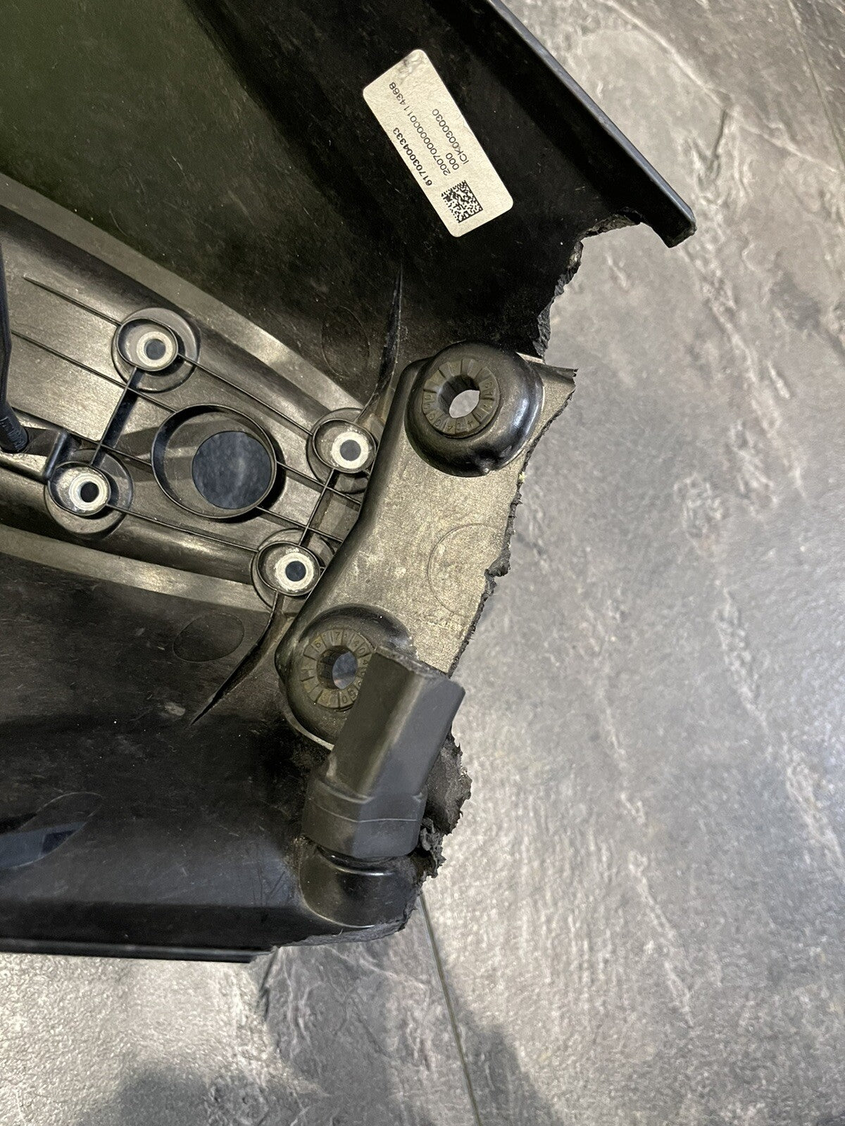 KTM Superduke R 1290 2020-2022 Subframe Undertray DAMAGED SPARES Only 7179 Miles