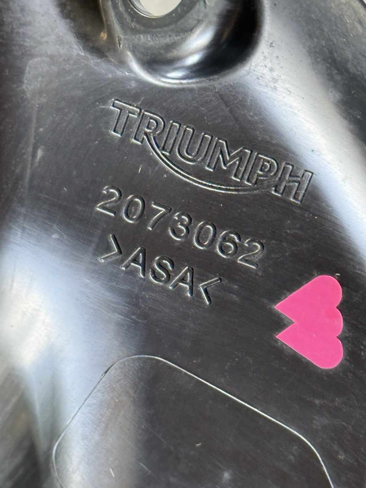 Triumph Trident 660 Right Hand Frame Outrigger Cover T2073062 Right Hand Cover