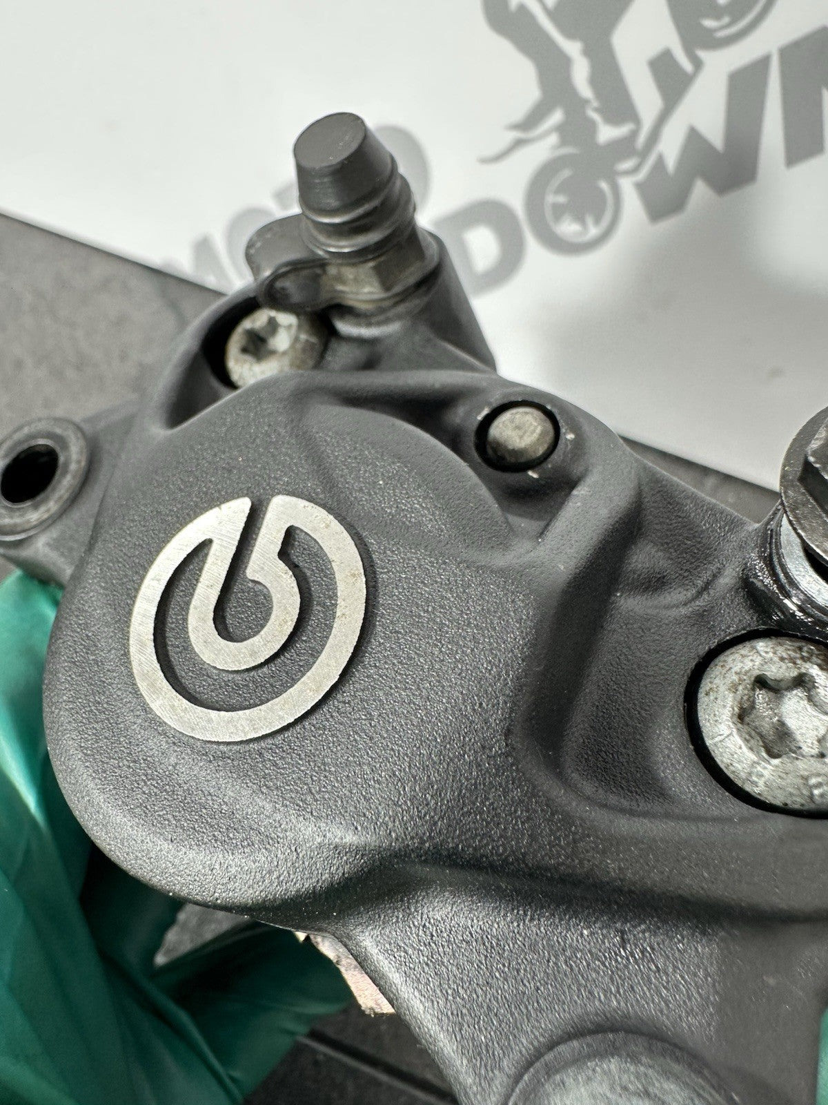Aprilia RS660 2021 BREMBO Rear Brake Caliper & Pads 6220 Miles 2022-2025 OEM