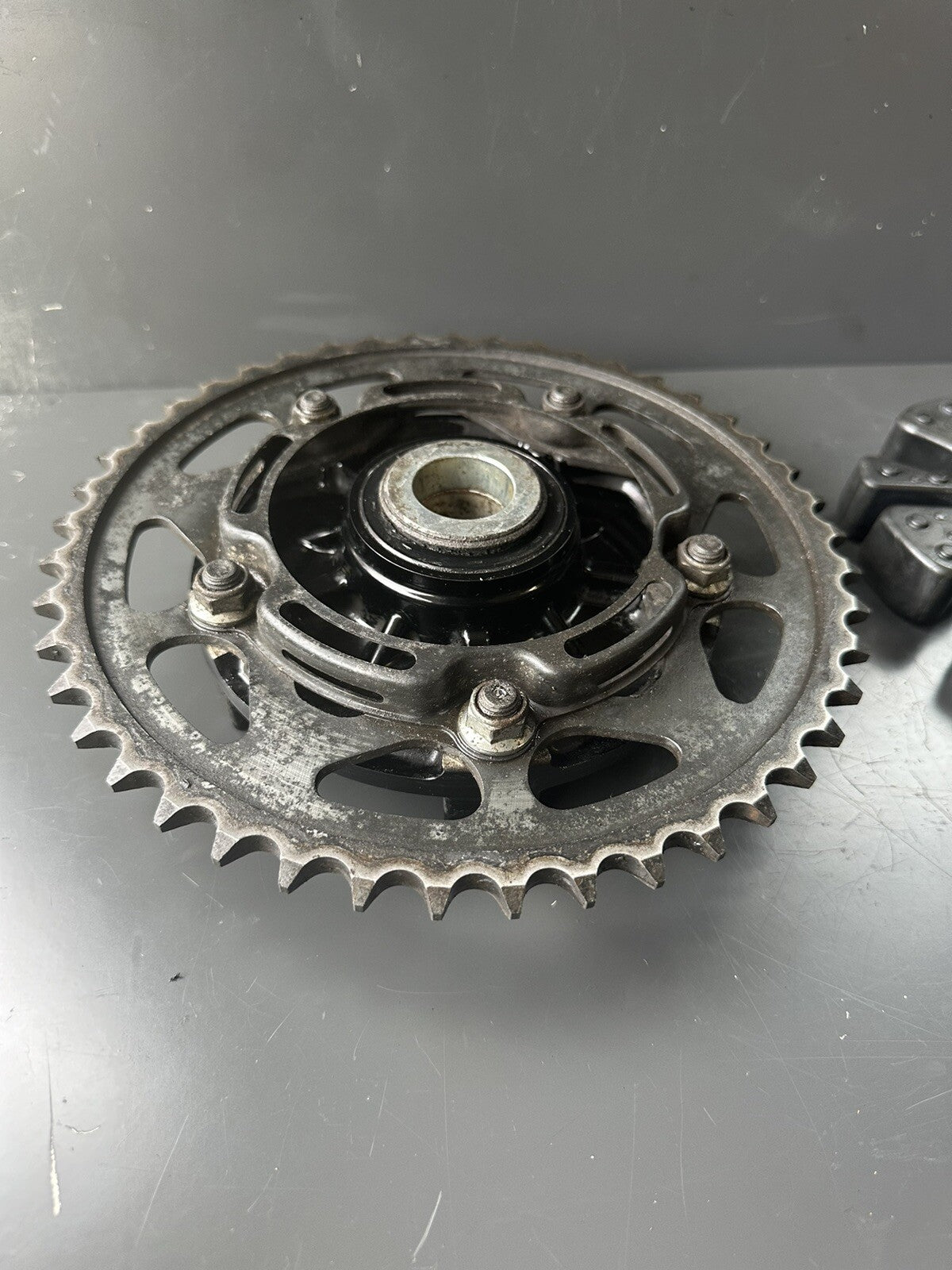 YAMAHA MT-09 SP Rear Hub & Sprocket With Cush Drives 2022 MT09 SP Rear Sprocket