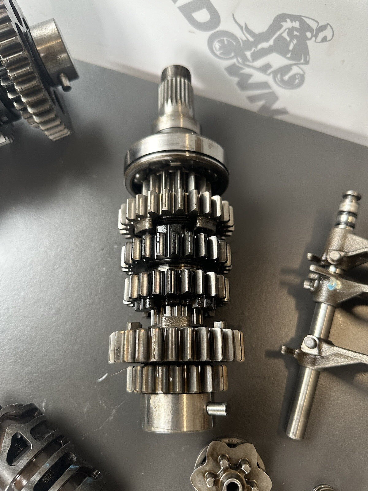 TRIUMPH SPEED TRIPLE 1050 2011 - 2015 COMPLETE GEARBOX TRANSMISSION ENGINE GEARS