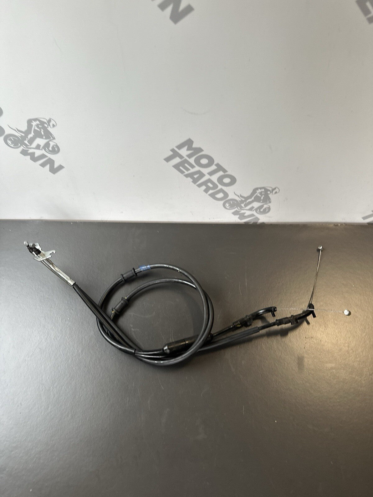 YAMAHA MT03 THROTTLE CABLES Yamaha MT-03 Throttle Cables OEM 2020 -