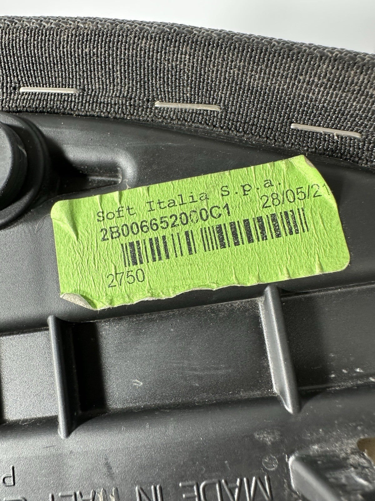 Aprilia RS660 2021 Pillion Seat Rear Seat BLACK Only 6220 Miles 2022-2025 OEM