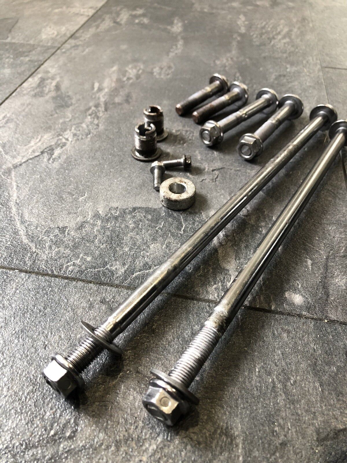 Triumph Street Triple RS 765 Engine Frame Bolts Locknut 2017 Only 5159 Miles OEM