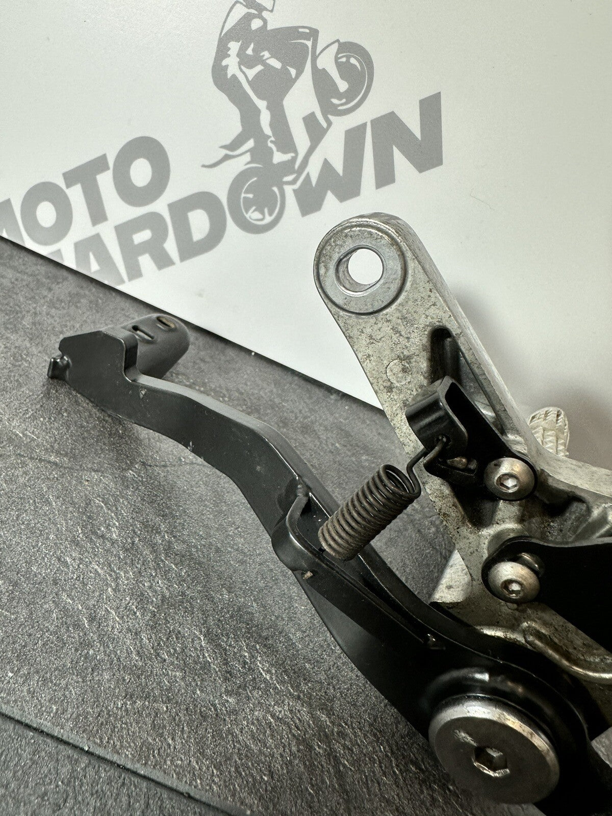 Triumph Trident 660 2022 Right Rearset Footrest Mastercylinder 2962 Mile 2021-24