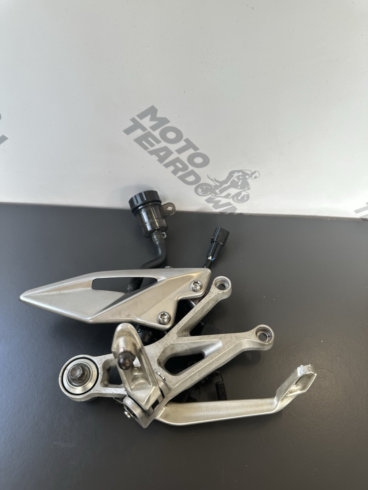 Triumph Street Triple 765R S RS Right Foot Assembly Right Foot Rest OEM 2017-19