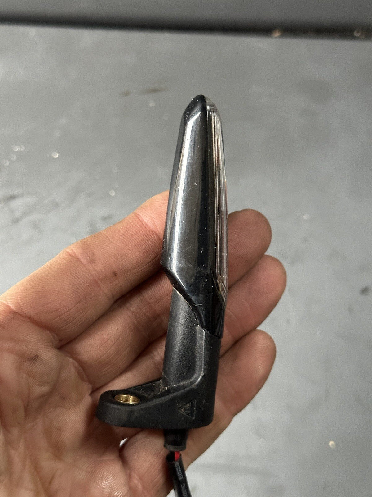 Triumph Speed Triple 1200RS 1200RR Indicator Scrolling Indicator DAMAGED OEM