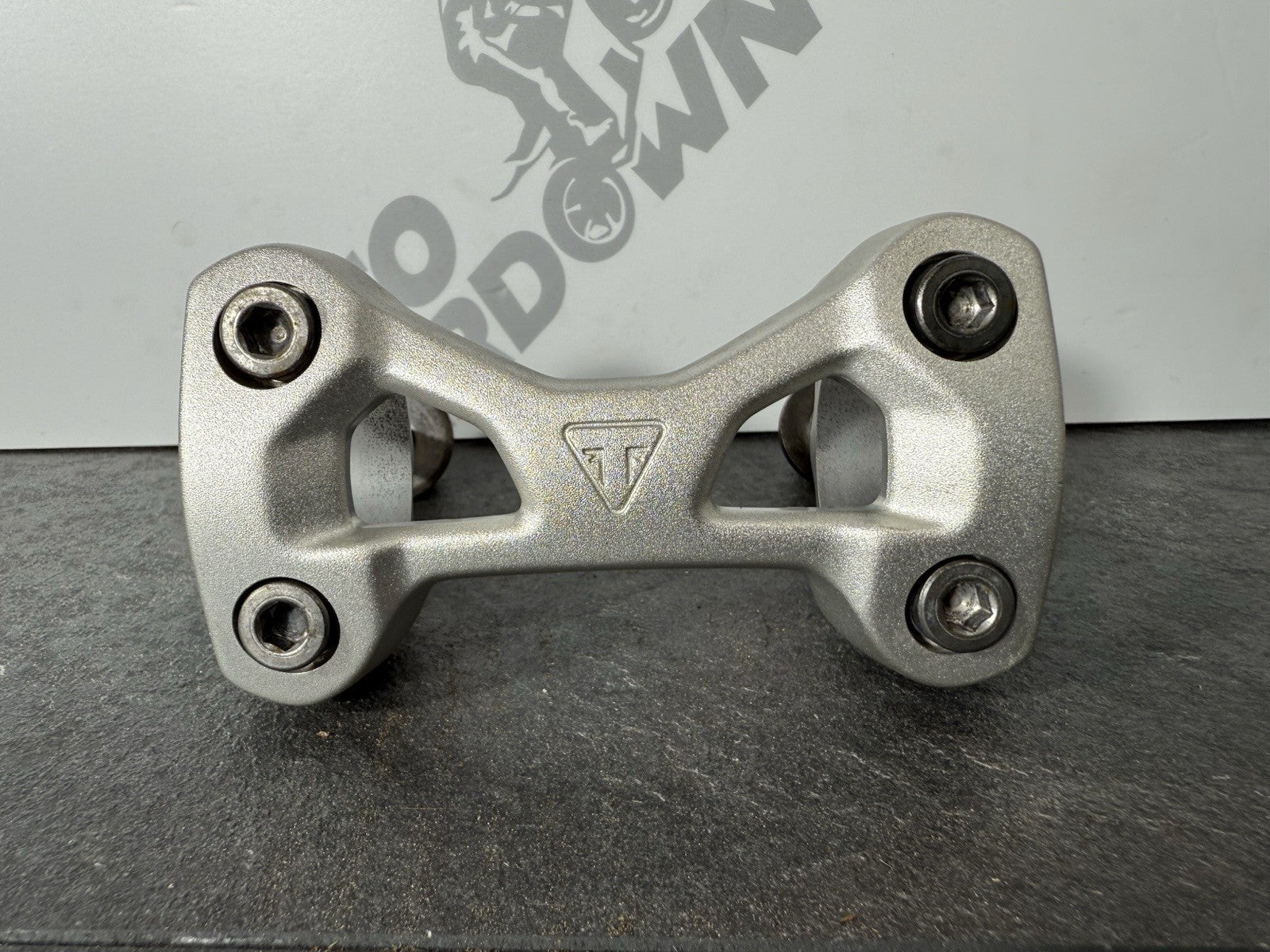 Triumph Street Triple 765 RS 2021 Handlebar Risers Clamp 21650 Miles 2020-2022