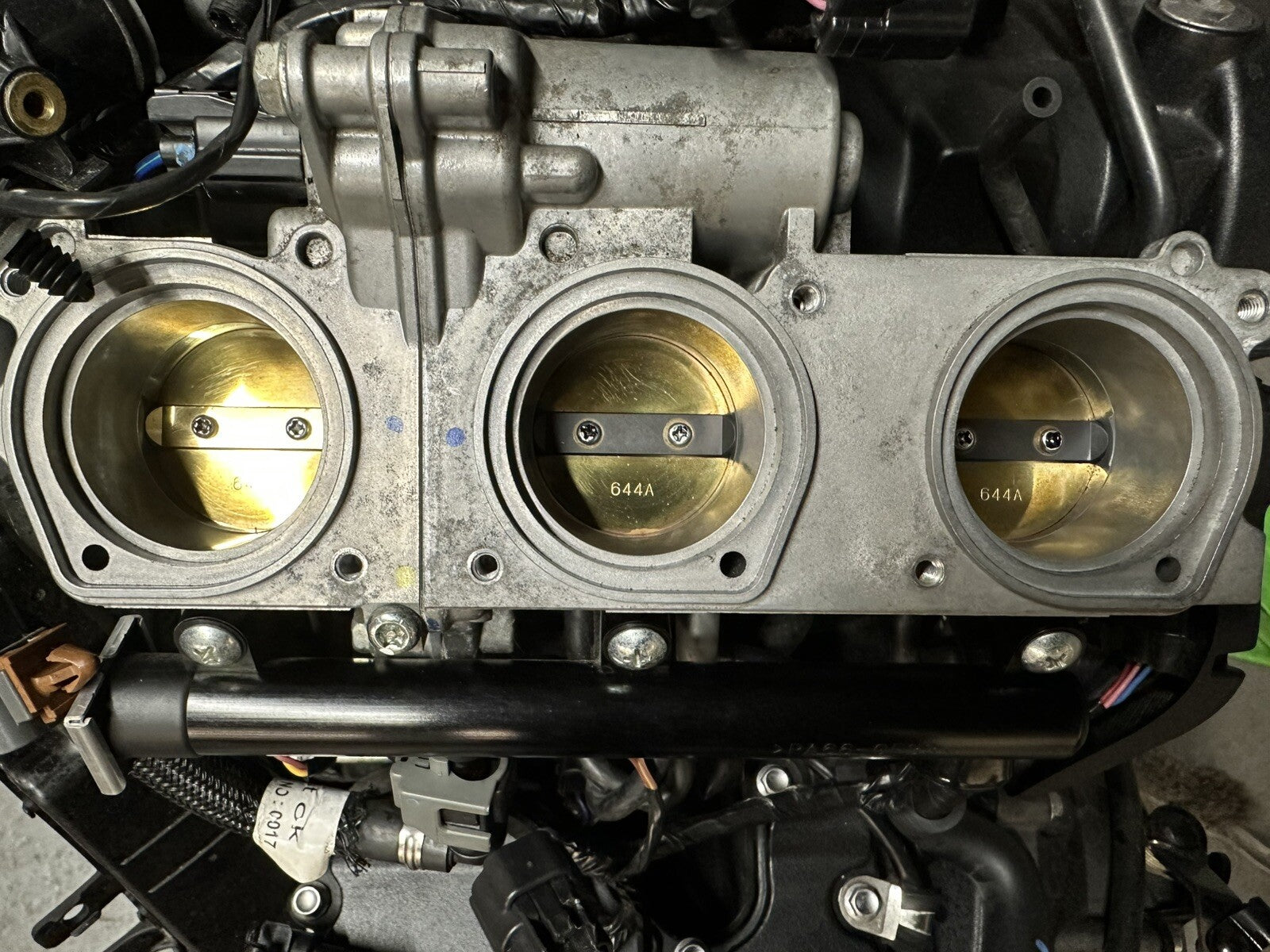 Triumph TIGER 900 GT PRO 2022 Engine Loom & Throttle Bodies 6337 Mile 2020-2023