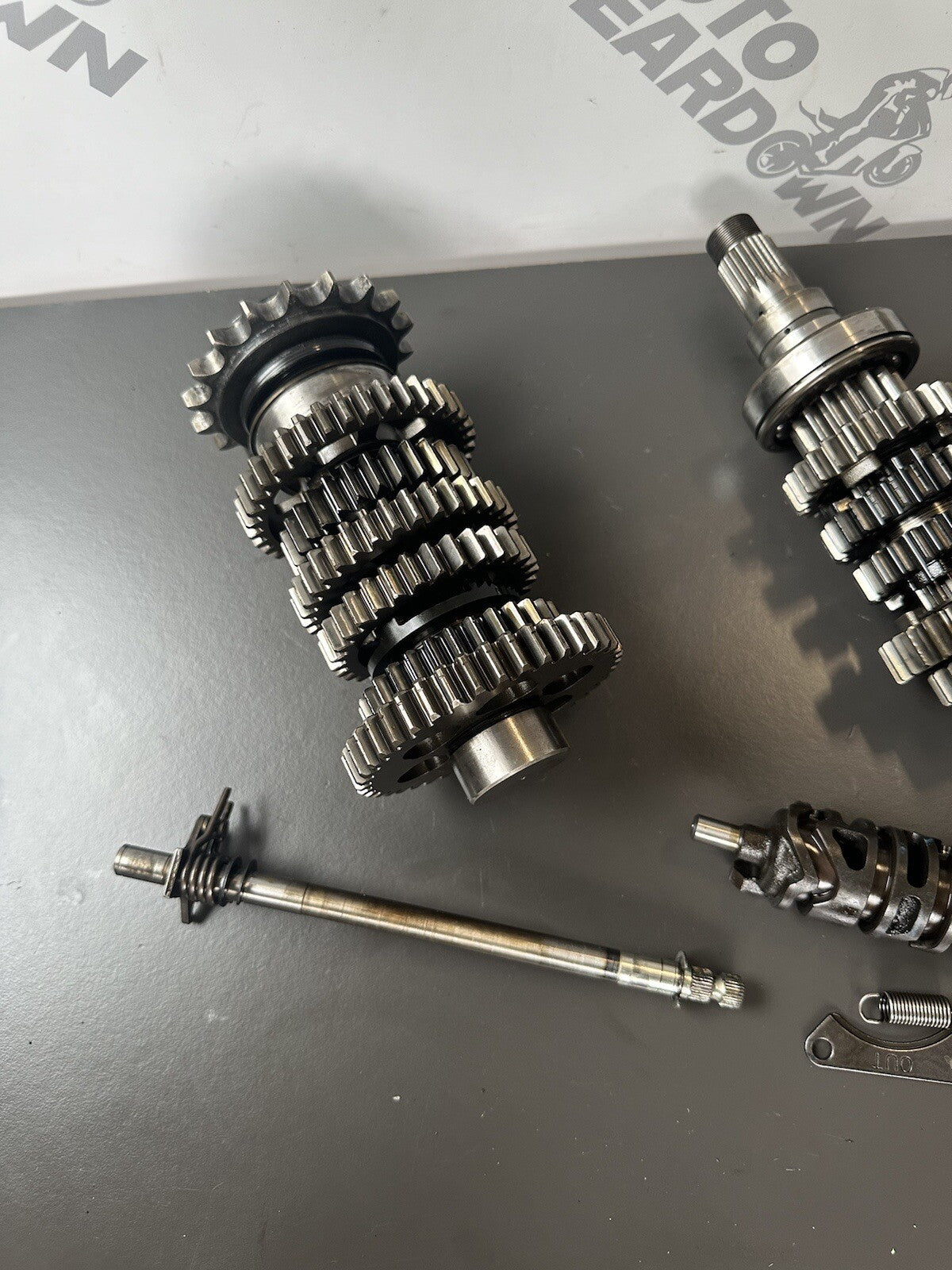 TRIUMPH SPEED TRIPLE 1050 2011 - 2015 COMPLETE GEARBOX TRANSMISSION ENGINE GEARS