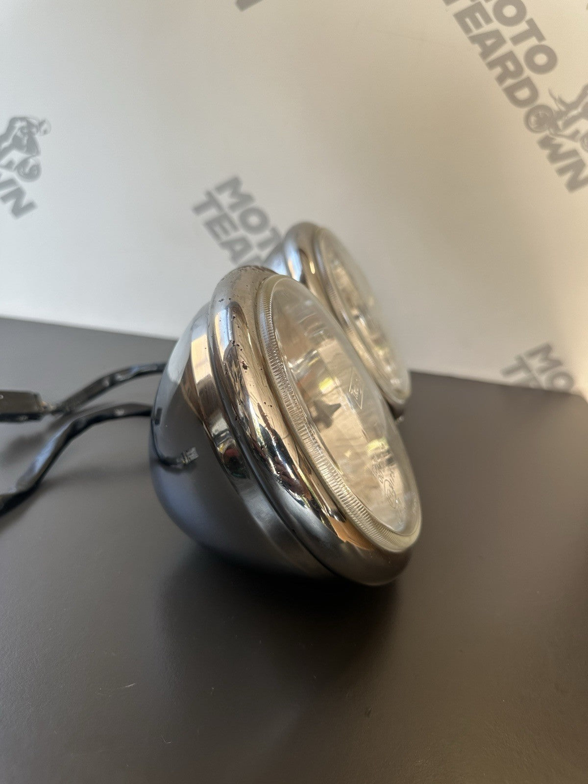 TRIUMPH STREET TRIPLE 675 675R HEADLIGHTS 675 Headlights OEM 2007-2011 8382miles