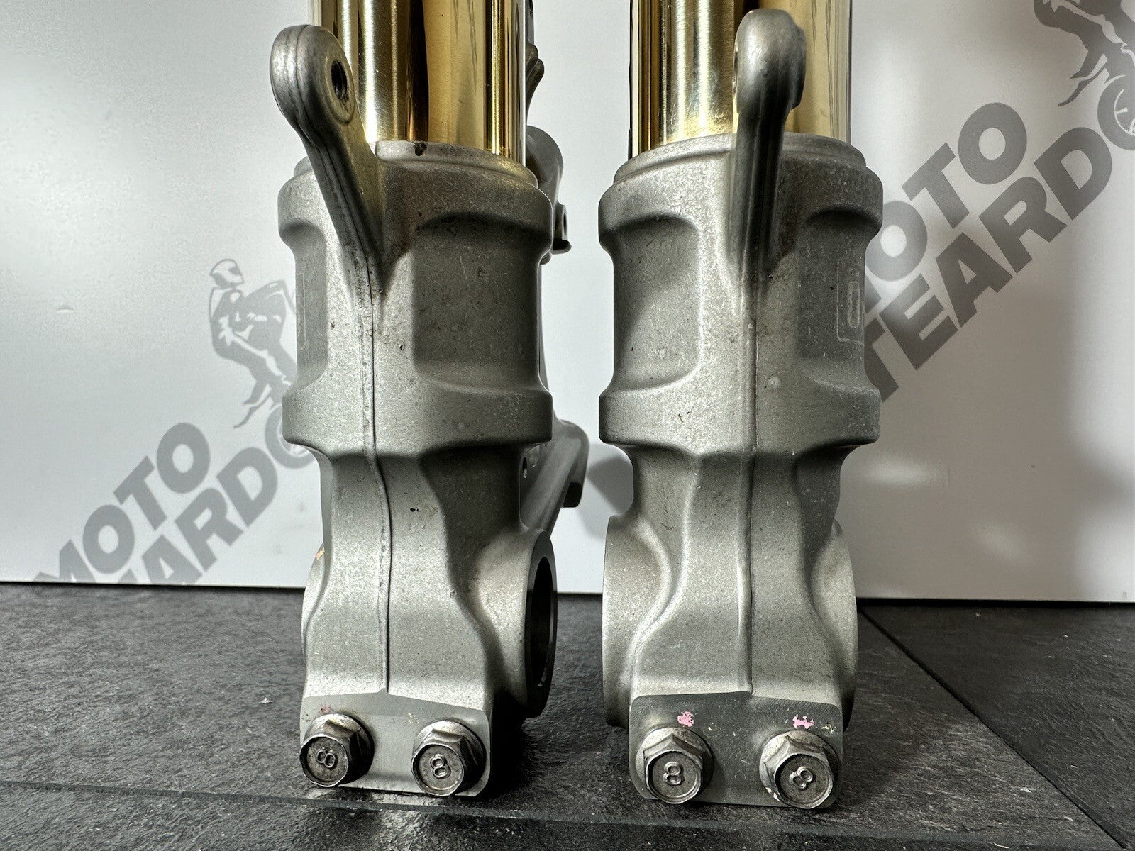 Aprilia Tuono V4 1100 Ohlins Front Forks Suspension 9105 Miles Ohlins Forks OEM
