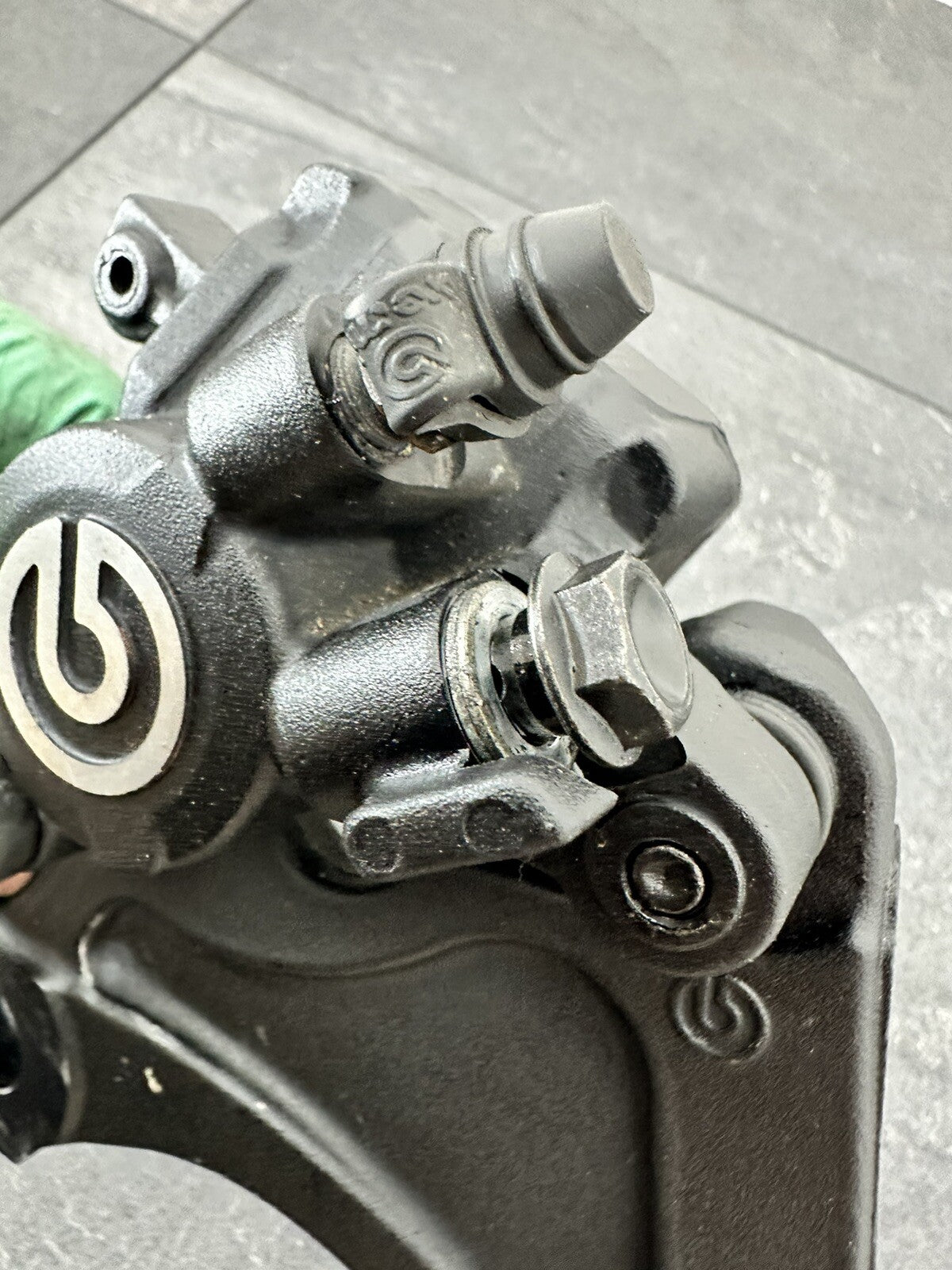 Triumph Street Triple 765 RS 2017 BREMBO Rear Caliper 12184 Miles 2018-2021 OEM