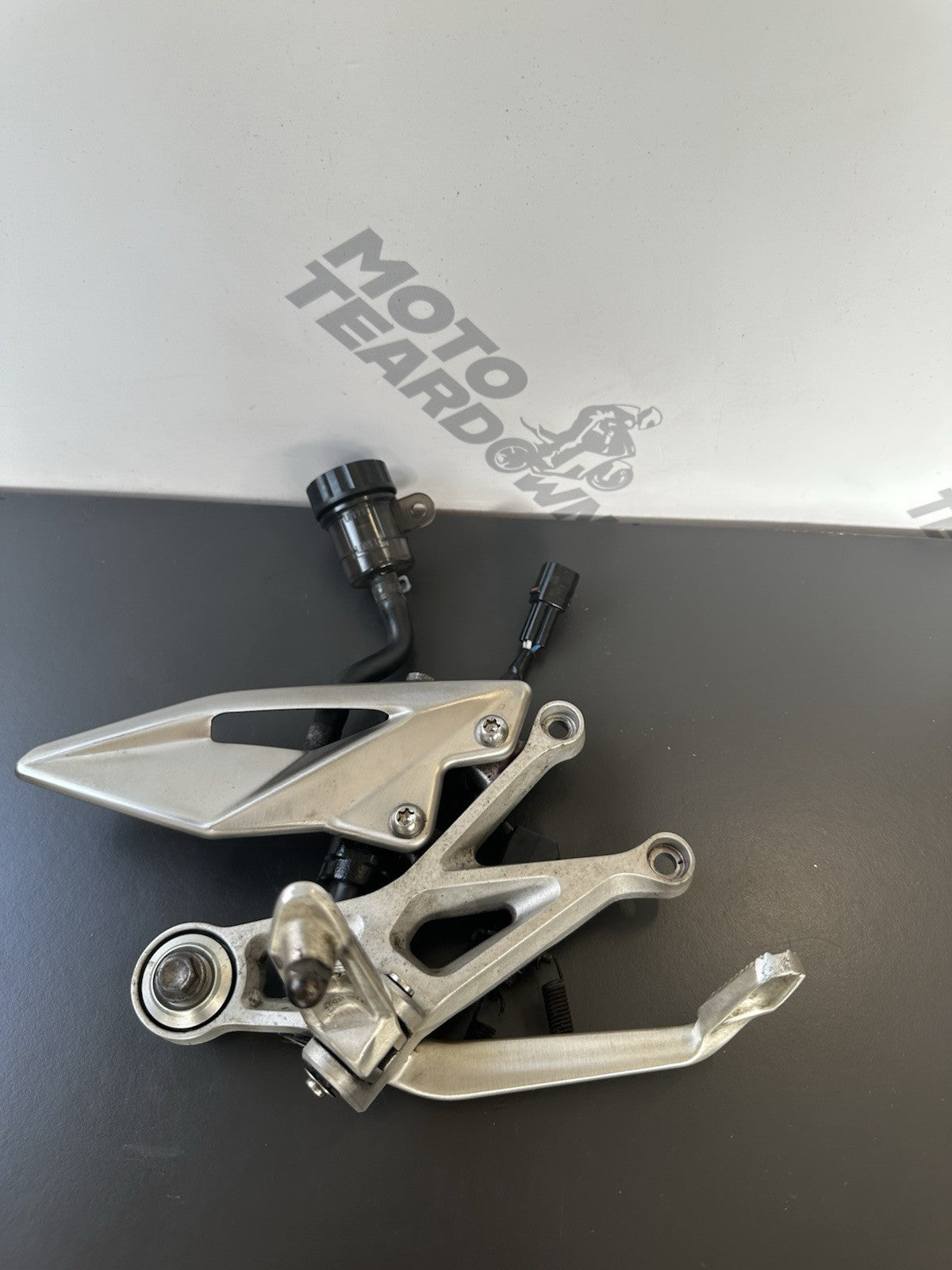 Triumph Street Triple 765R S RS Right Foot Assembly Right Foot Rest OEM 2017-19