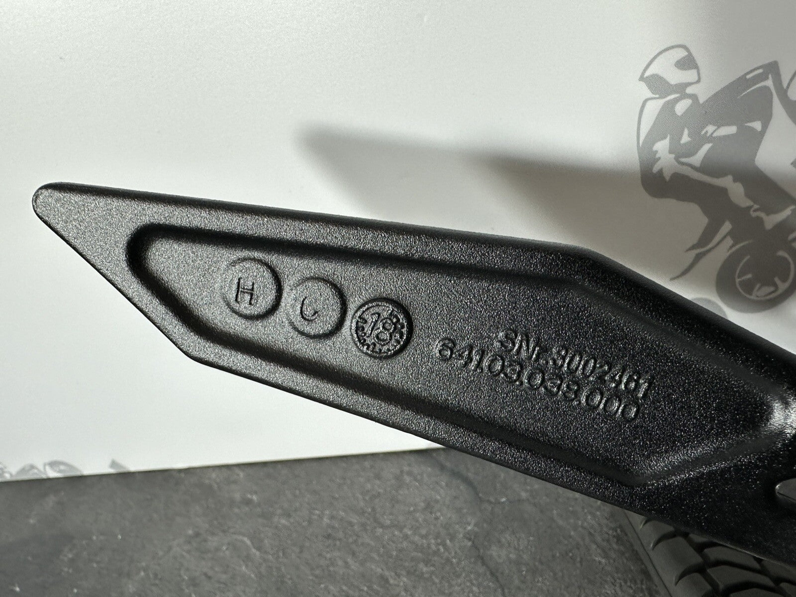 KTM 790 Duke 2020 Left Footrest Rearset Footpeg 3766 Miles 2018 2019 OEM