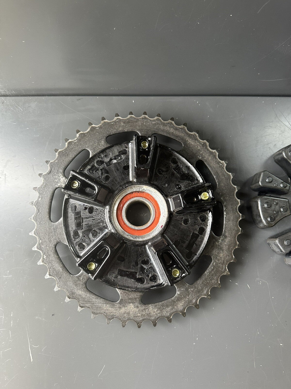 YAMAHA MT-09 SP Rear Hub & Sprocket With Cush Drives 2022 MT09 SP Rear Sprocket
