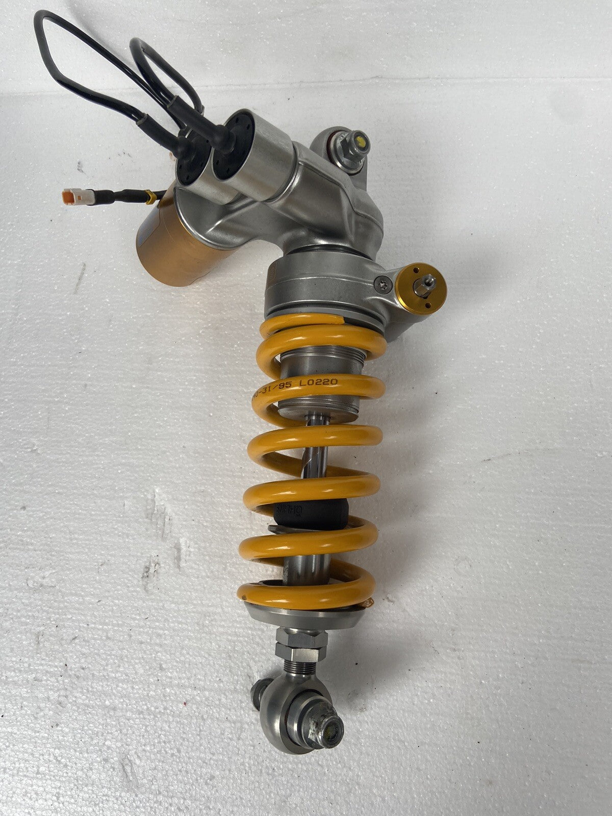 Aprilia Tuono V4 Factory Ohlins TTX rear Shock Ohlins TTX Rear suspension 2020