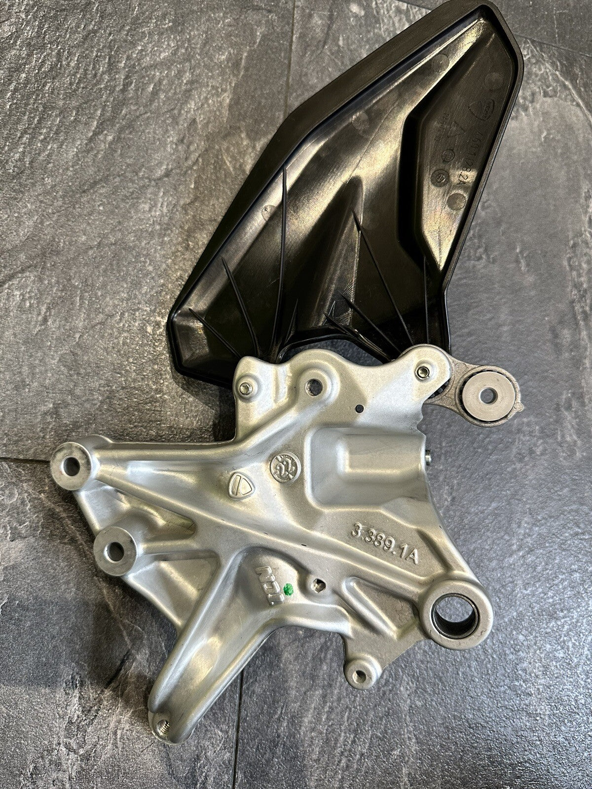 Ducati Multistrada V4 Pikes Peak 2022 Right Rearset Footrest Assembly 2023 OEM