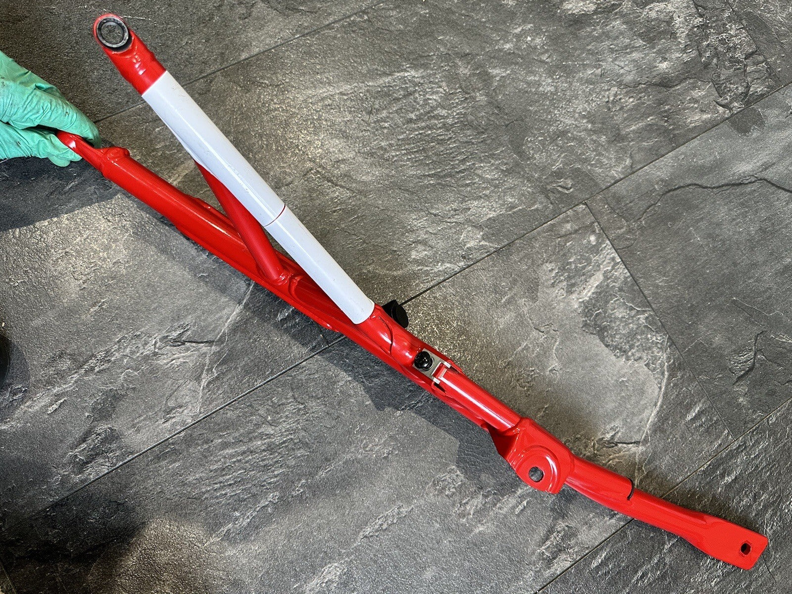 Ducati Multistrada V4 Pikes Peak 2022 Subframe Left Side Rear Frame Red 2023 OEM