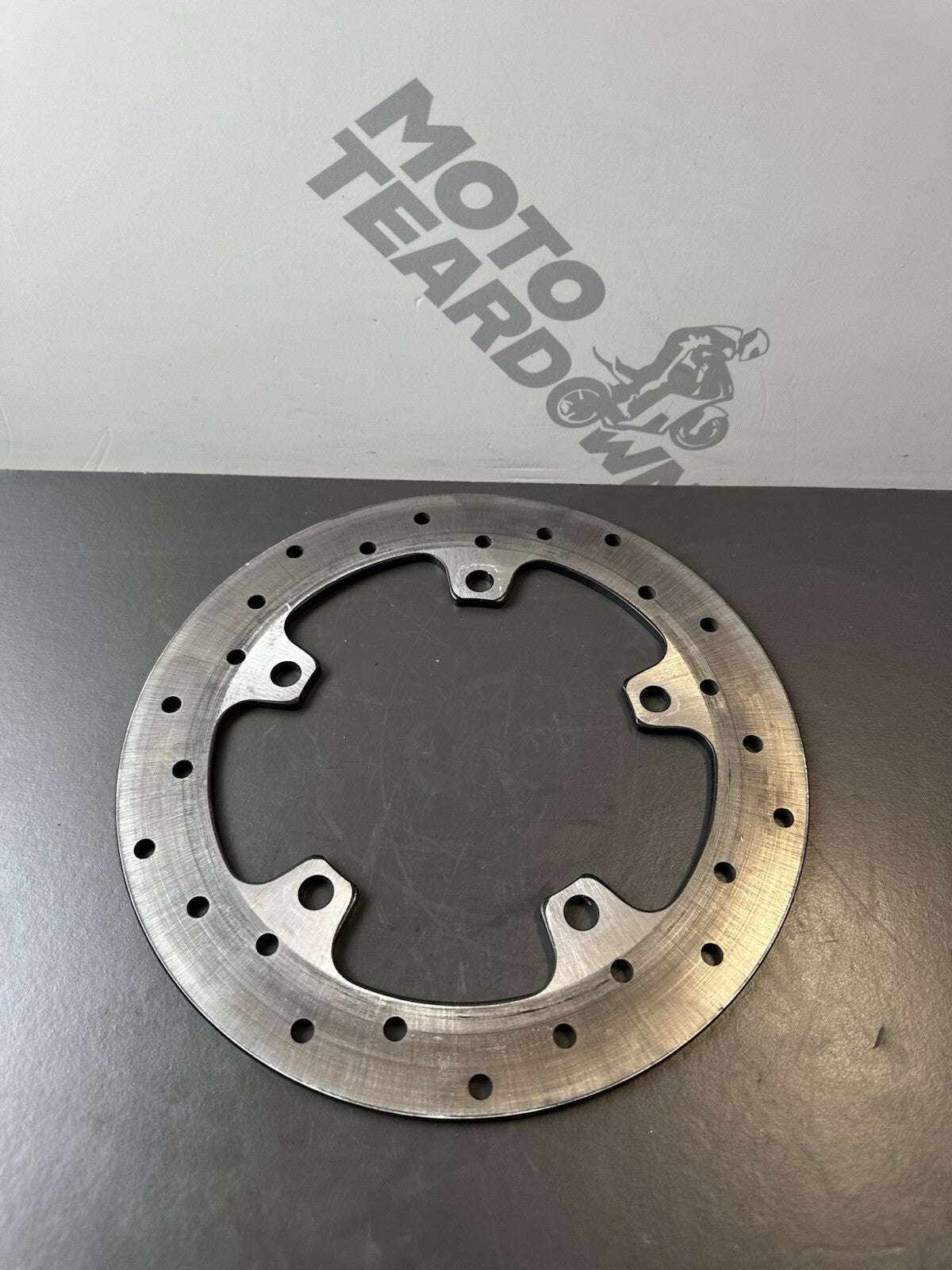 KTM 125 Duke rear brake disc 2024 - 2025 KTM 125 Duke Rear Brake Disc 51 Miles