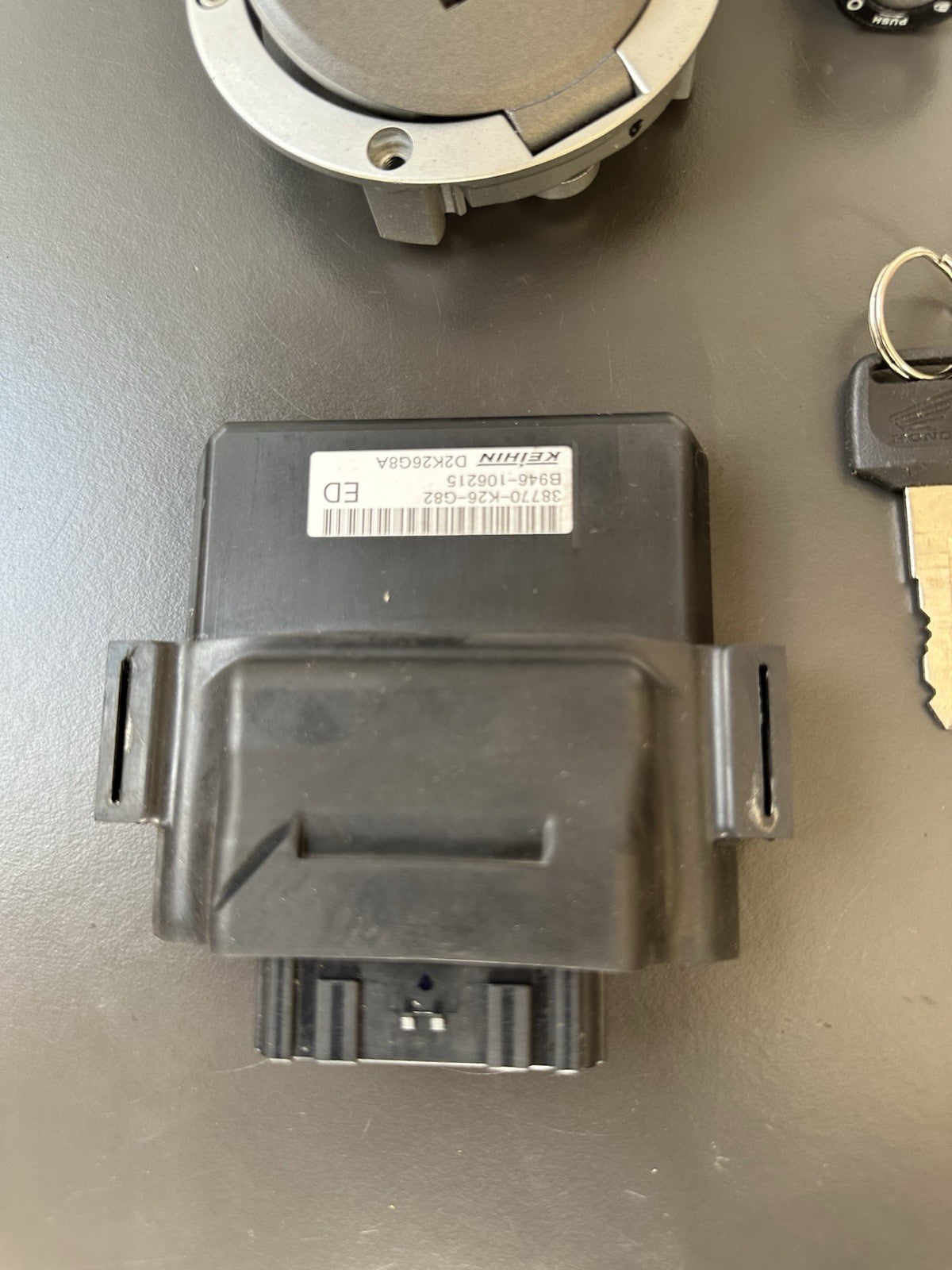 HONDA Grom MSX 125 LOCK SET 2023 Lock Set With ECU 2021-2024 GROM LOCK SET OEM