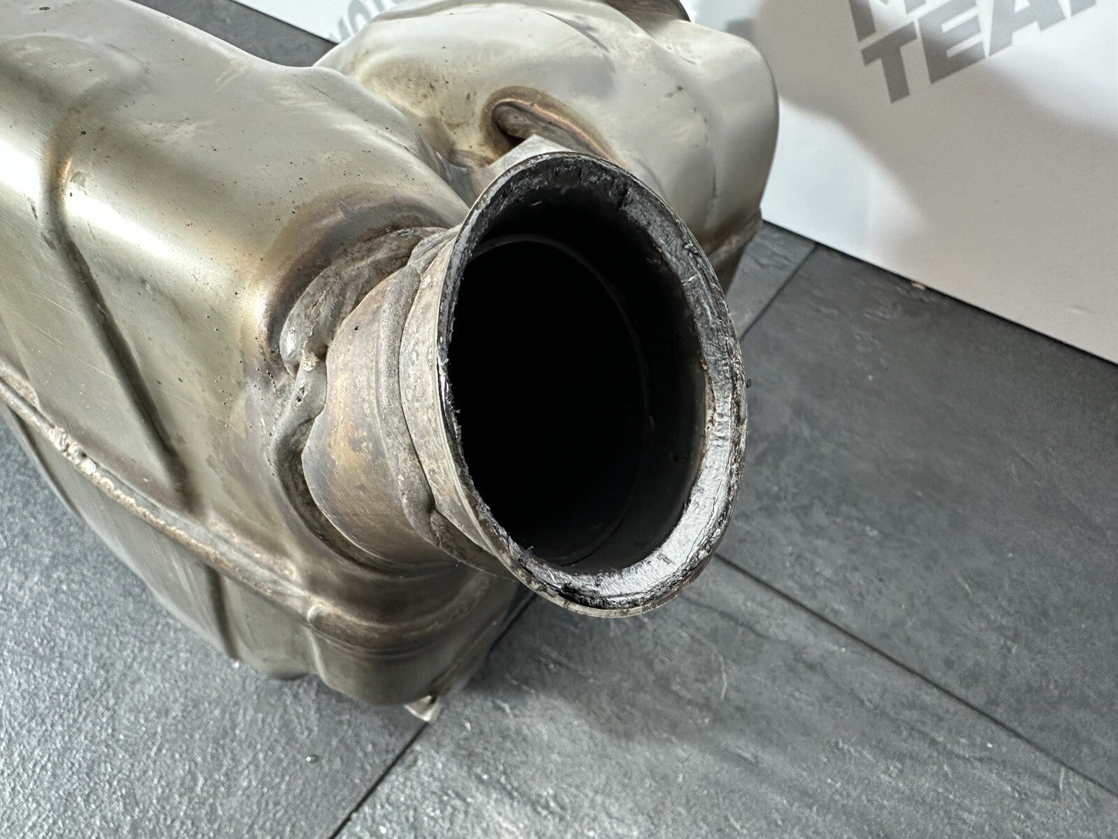 KTM 790 Duke 2020 Exhaust Cat Box Catalytic Converter 3766 Miles 2018 2019 OEM