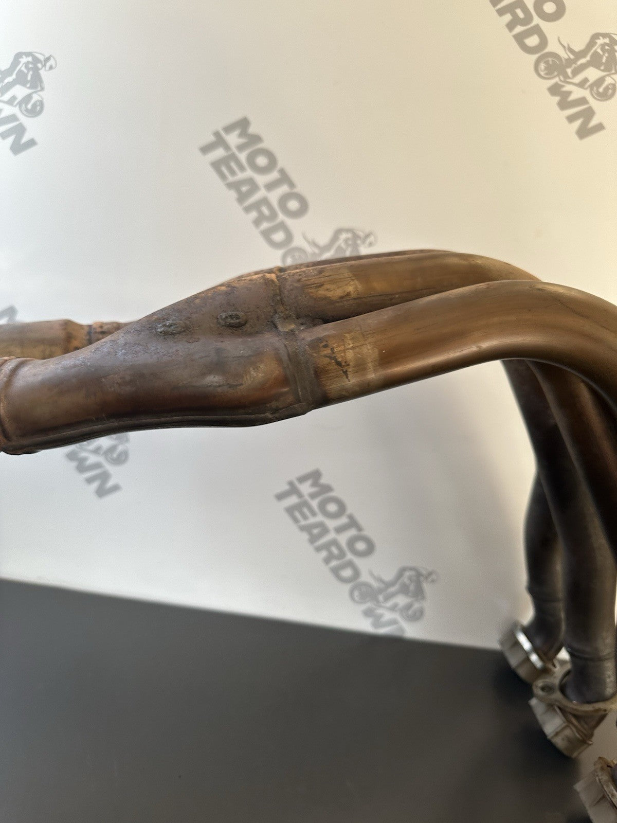 HONDA CBR1000RR FIREBLADE EXHAUST DOWNPIPES YEAR 2004 2005 OEM DOWNPIPES