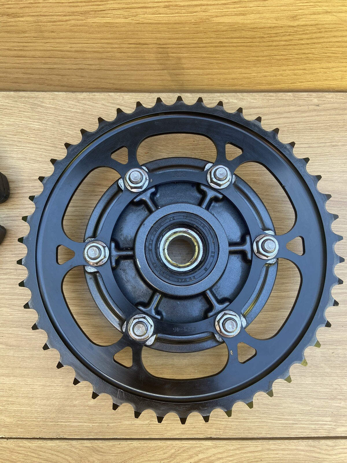 Triumph Street Triple RS 2017 4243 miles rear sprocket carrier And Cush Drives
