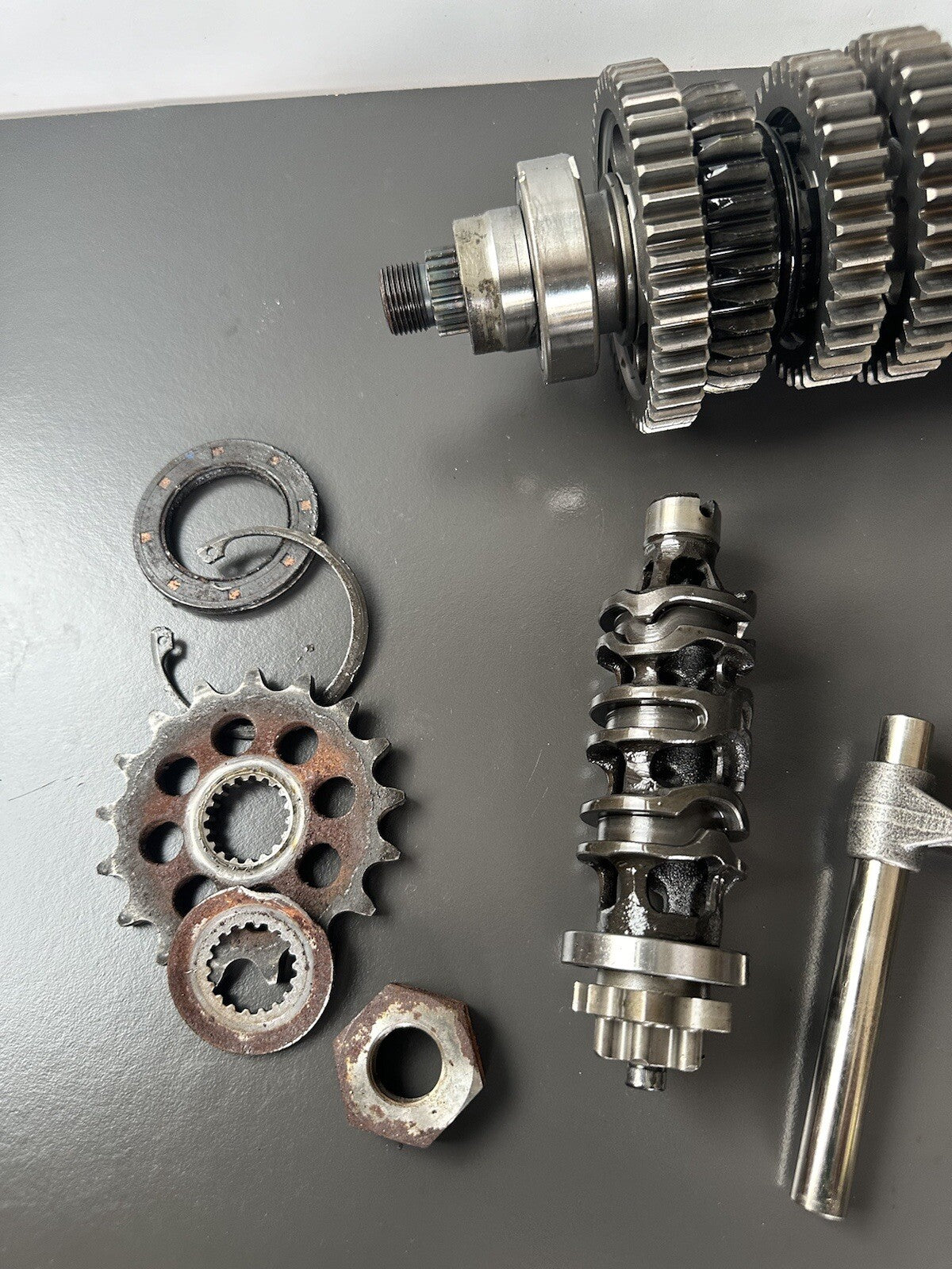 Triumph Speed Triple 1200 RR 2022 gear box transmission Gears Speed Triple Gears