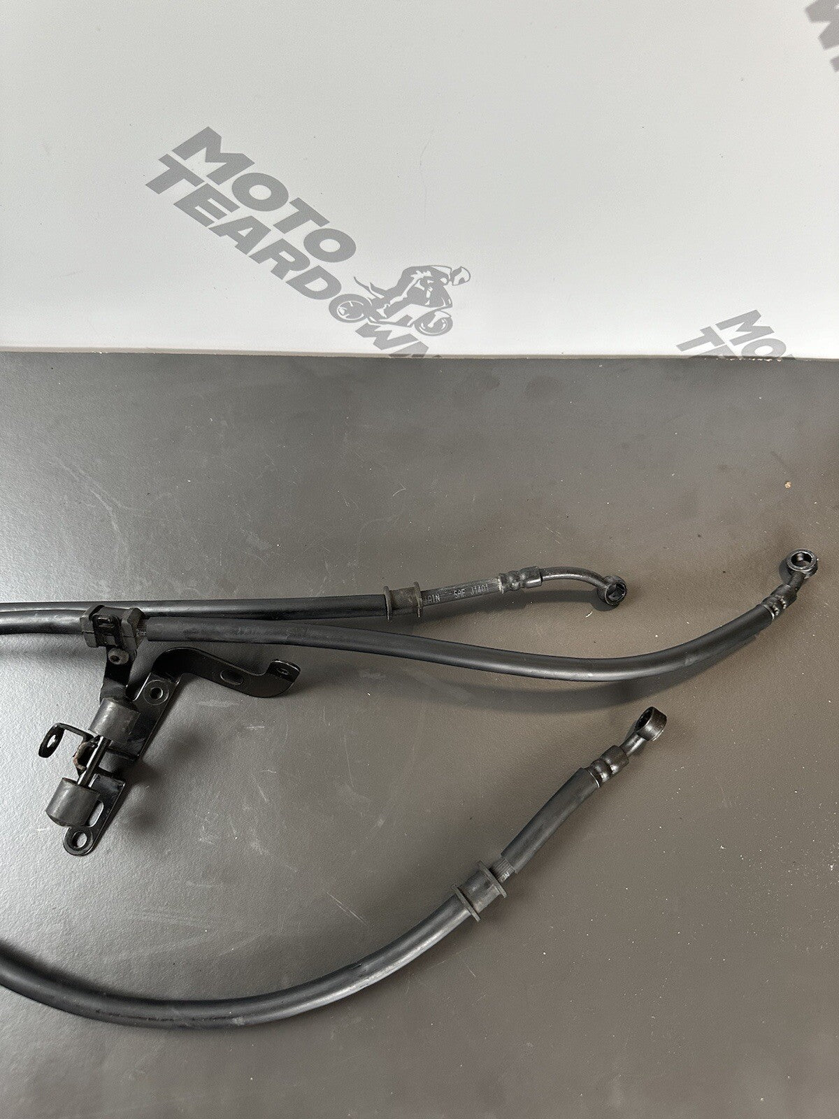 Yamaha MT09 Front Brake Hoses MT-09 Front Brake Hoses ABS HOSES 2017-2020 OEM